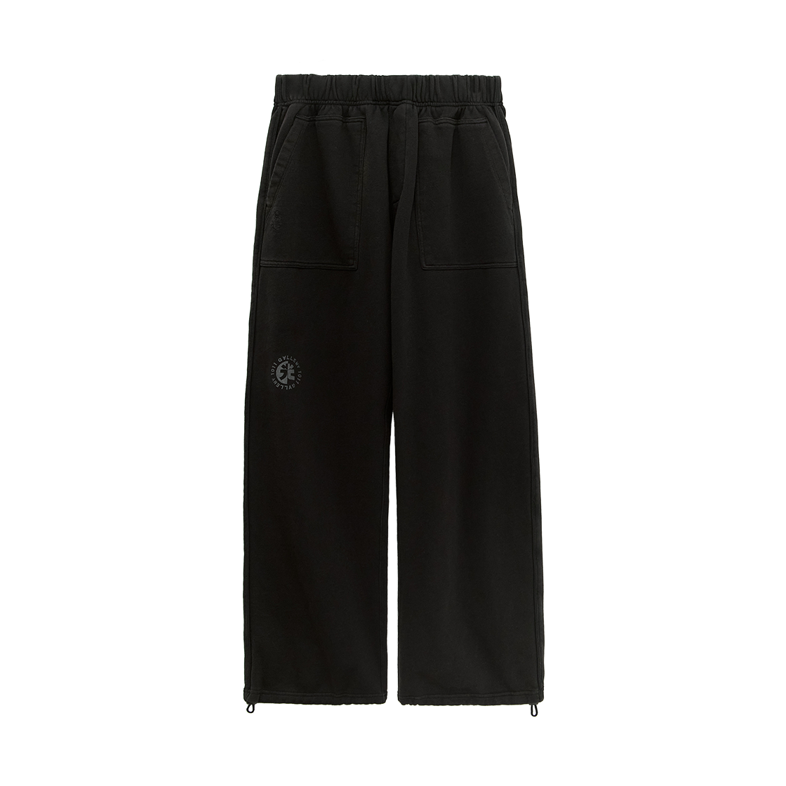Polyteru - 1011 Fatigue Sweatpants 1.2v (Bleached Black) product image 1 | TRAB K-Fashion Australia