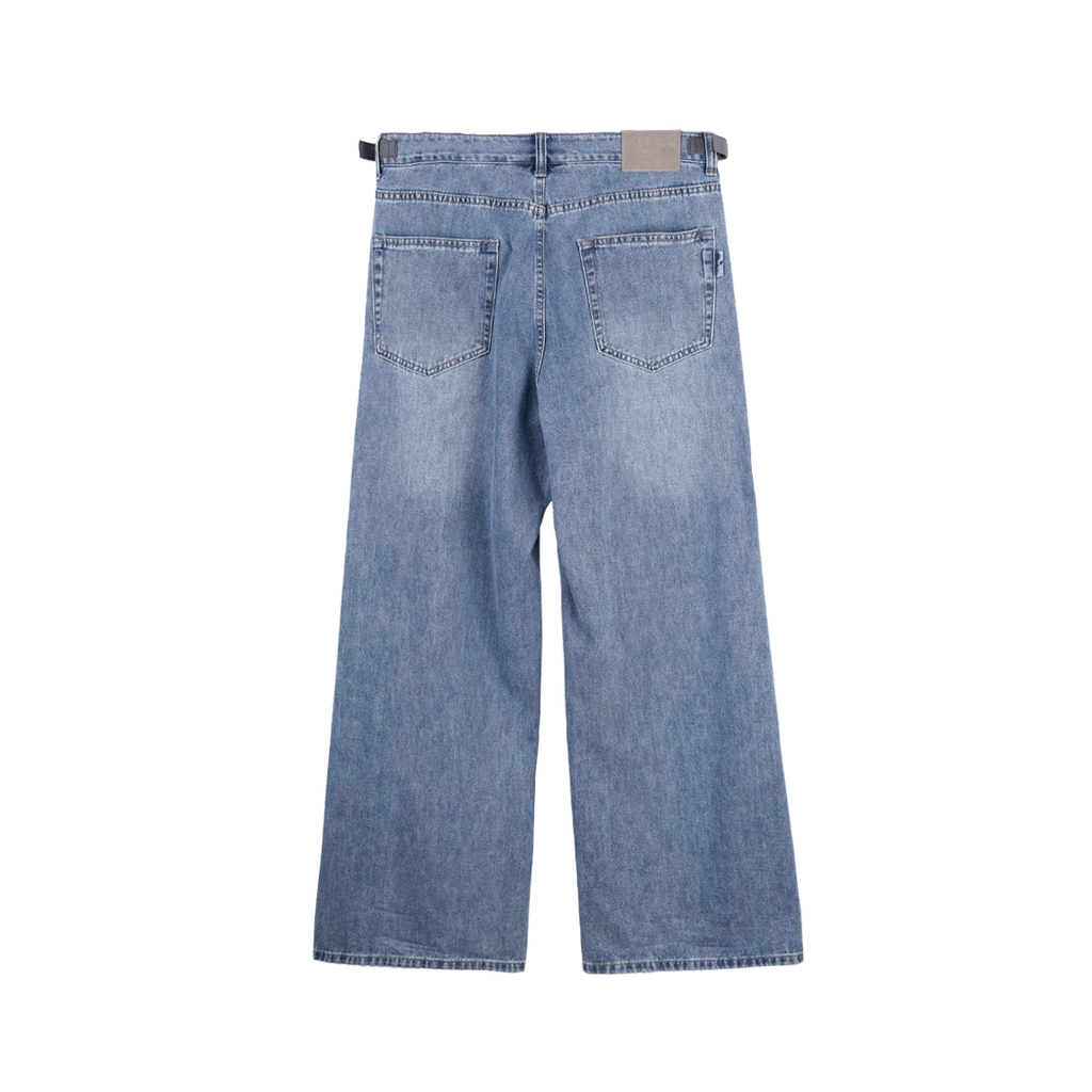 Polyteru - Uncle Cut Jeans (Washed Blue) product image 2 | TRAB K-Fashion Australia