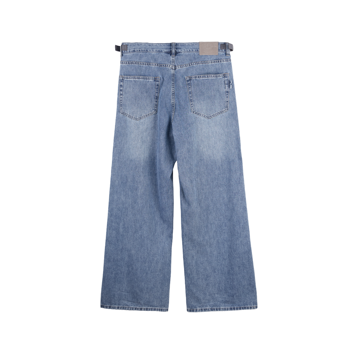 Polyteru - Uncle Cut Jeans (Washed Blue) product image 2 | TRAB K-Fashion Australia