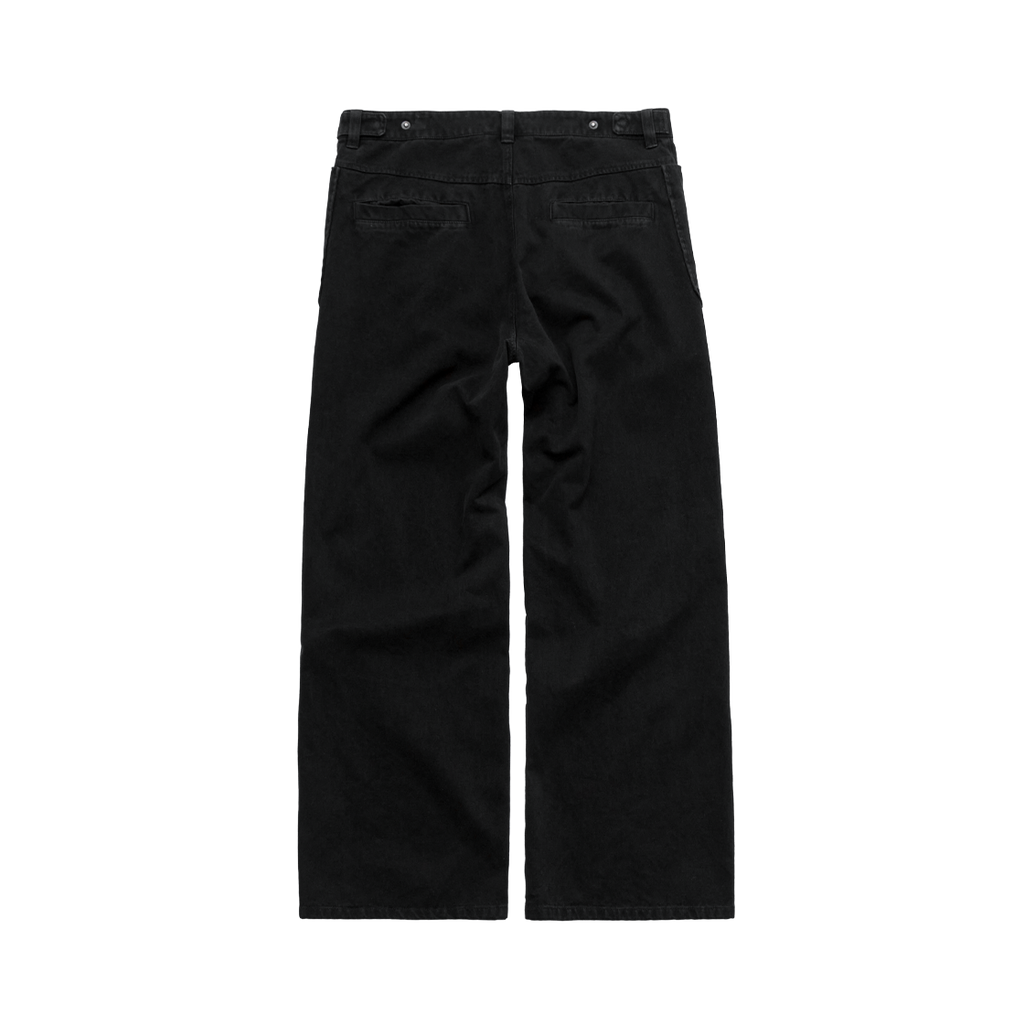 Polyteru - Carter Pants Sulfur (Dyed Black) product image 2 | TRAB K-Fashion Australia