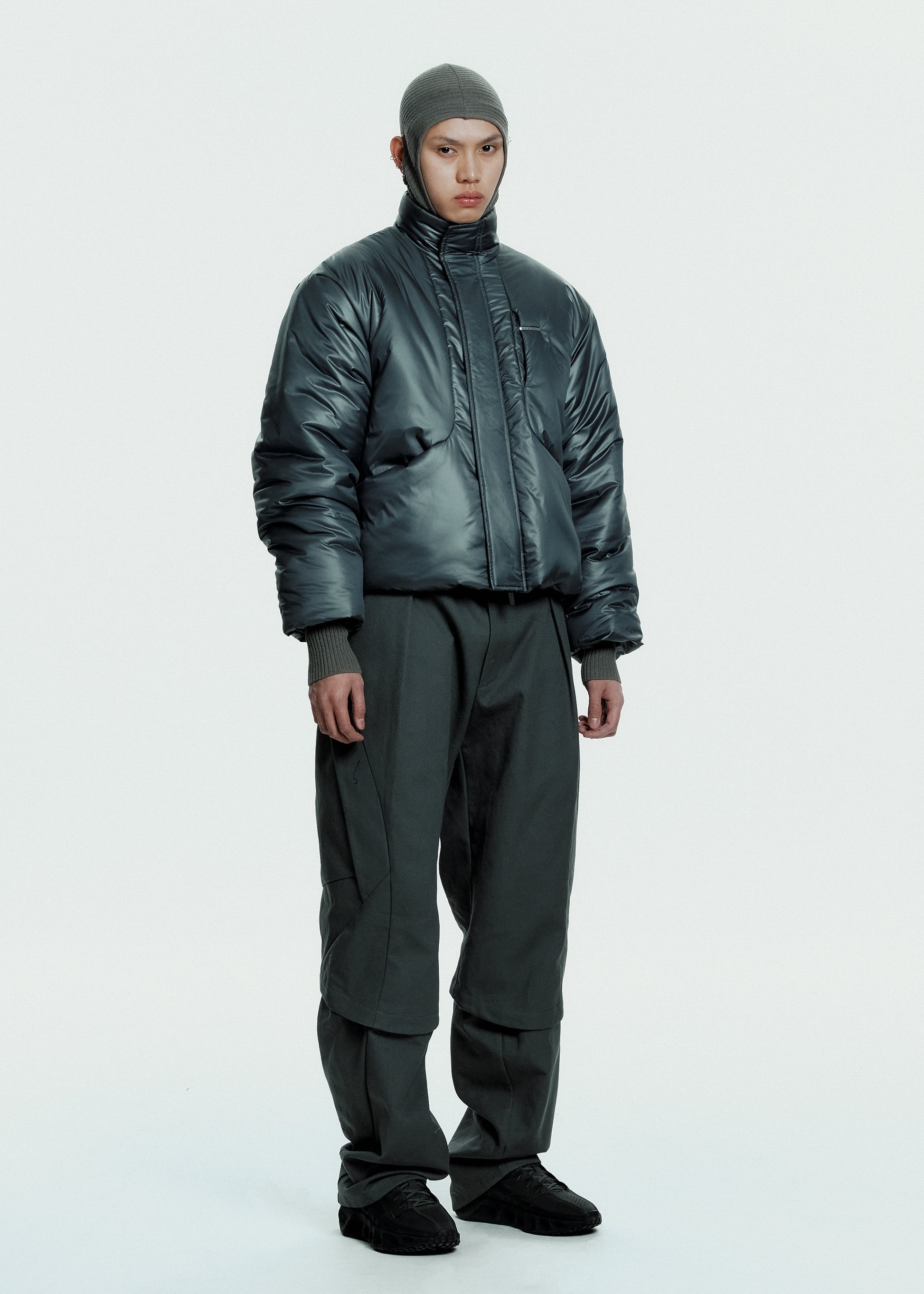Hyein Seo - Convertible Cargo Pants (Charcoal) product image 2 | TRAB K-Fashion Australia
