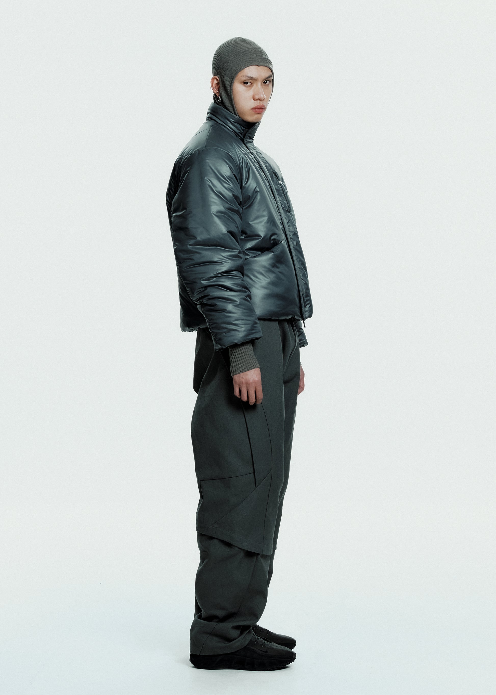 Hyein Seo - Convertible Cargo Pants (Charcoal) product image 1 | TRAB K-Fashion Australia