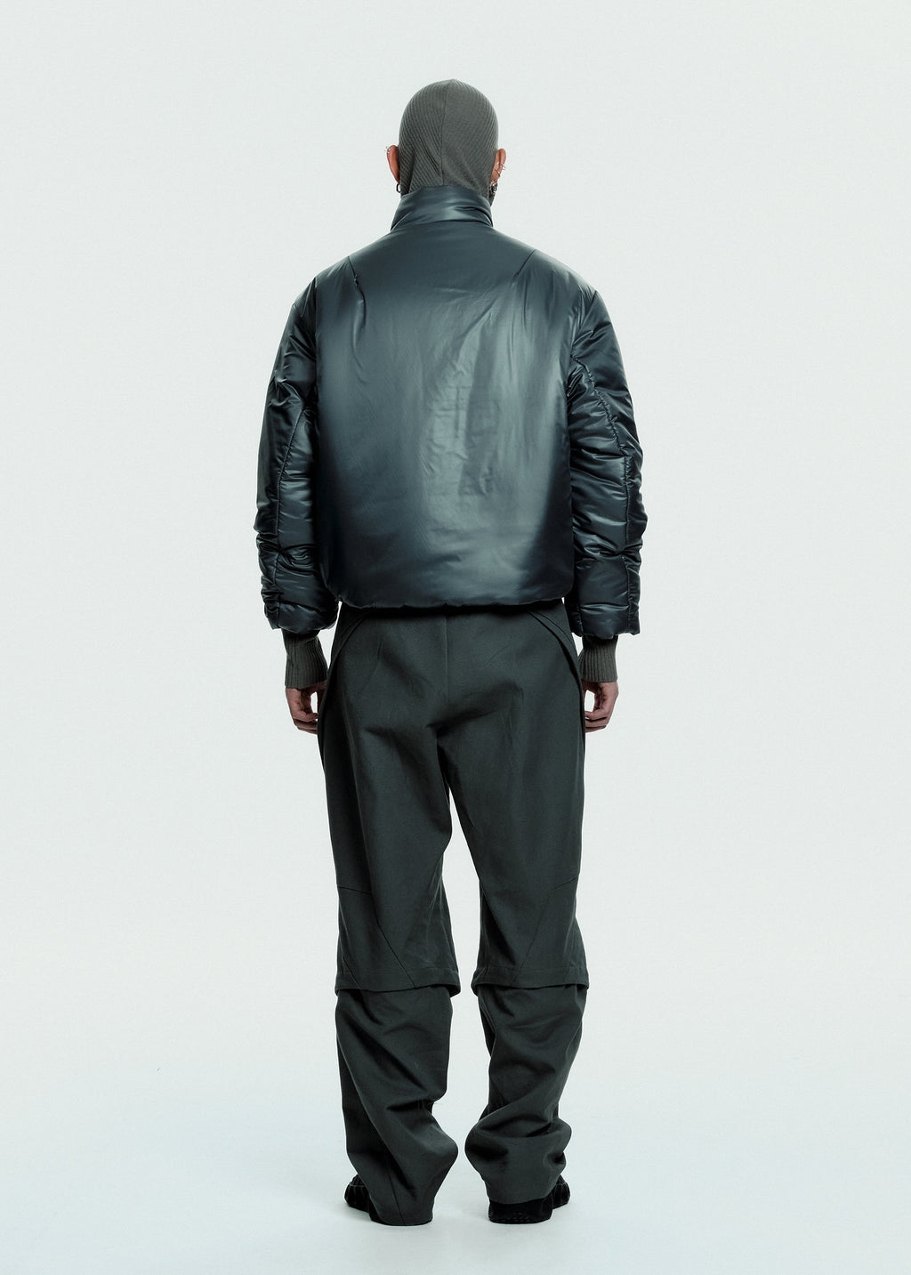 Hyein Seo - Convertible Cargo Pants (Charcoal) product image 3 | TRAB K-Fashion Australia