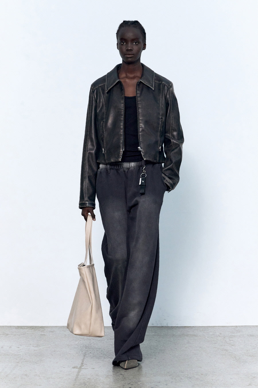 Insilence - Big Tote Bag (Beige) product image 1 | TRAB K-Fashion Australia