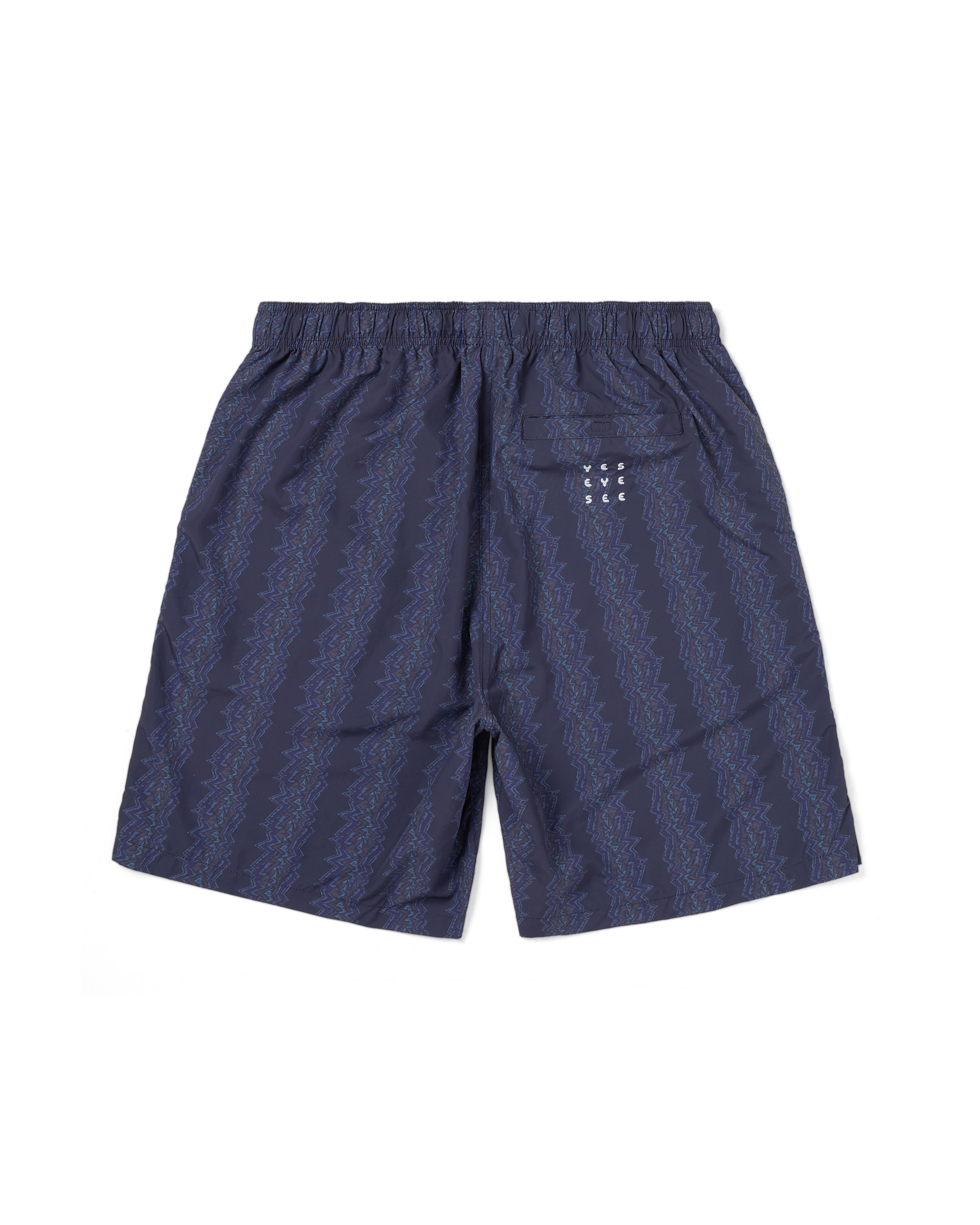 yeseyesee - SN Scribbling Nylon Shorts (Navy) product image 2 | TRAB K-Fashion Australia