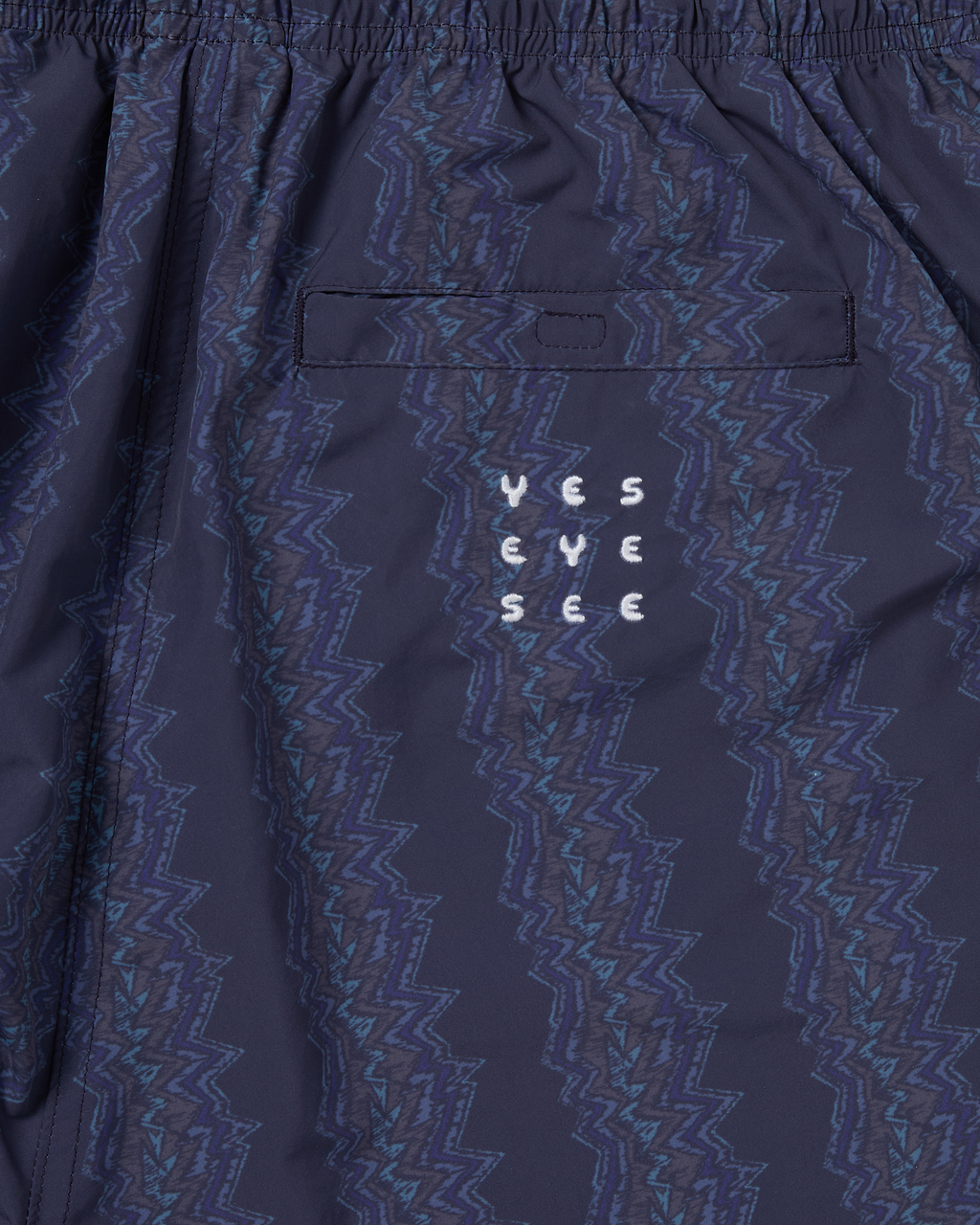 yeseyesee - SN Scribbling Nylon Shorts (Navy) product image 4 | TRAB K-Fashion Australia