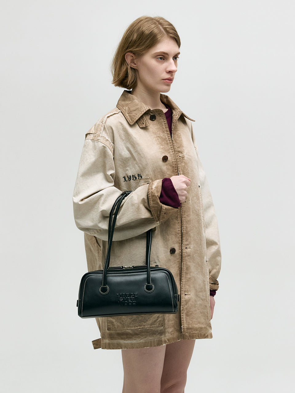 Marge Sherwood - Soft Boston Ew (Black Plain) product image 5 | TRAB K-Fashion Australia