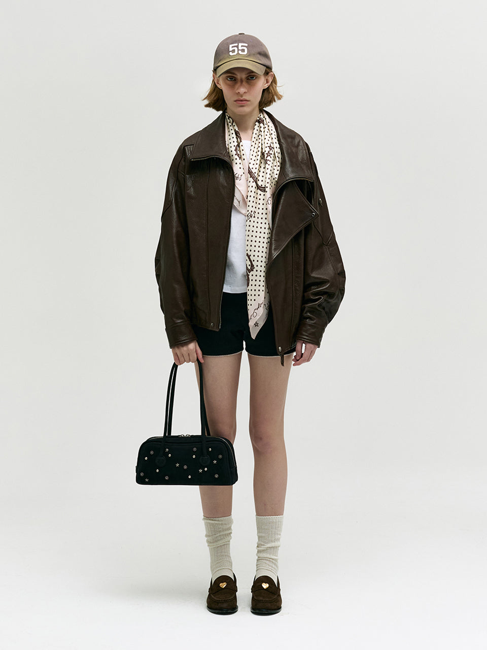 Marge Sherwood - Soft Boston Ew (Black Studded Nubuck) product image 3 | TRAB K-Fashion Australia