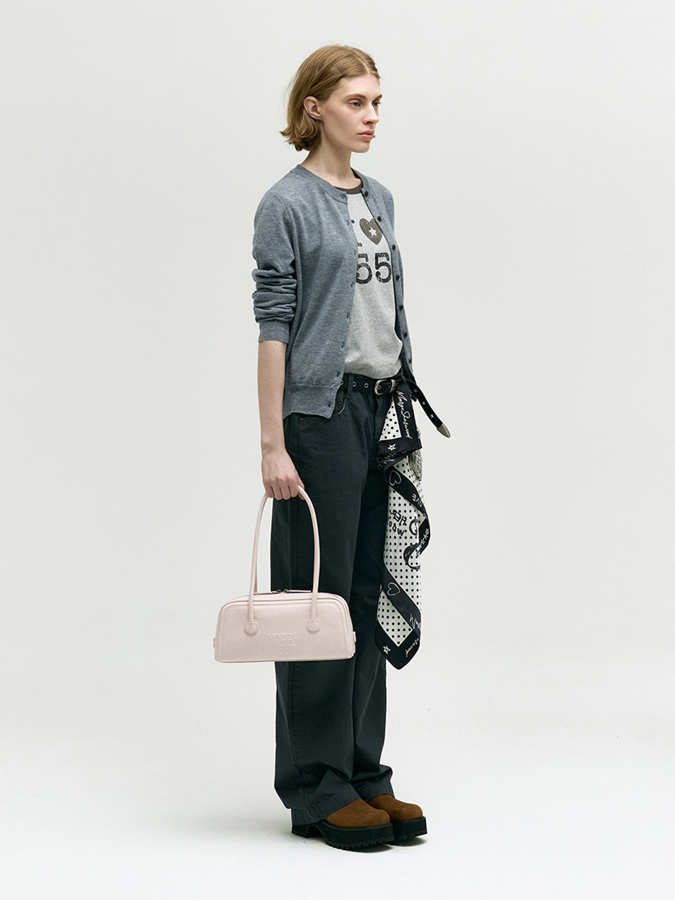Marge Sherwood - Soft Boston Ew (Pale Pink Cracked) product image 4 | TRAB K-Fashion Australia