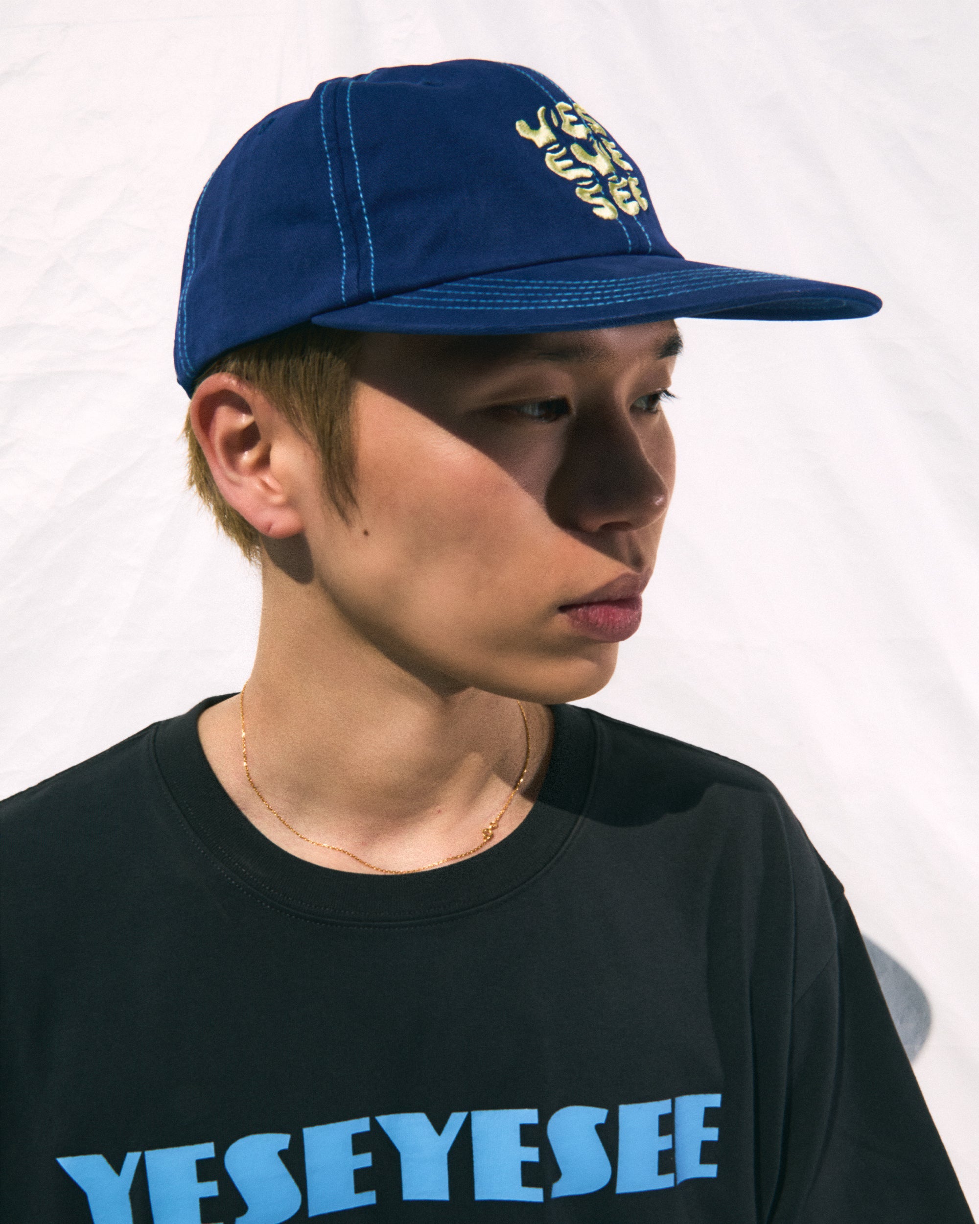 yeseyesee - C-Logo Cap (Blue) product image 6 | TRAB K-Fashion Australia