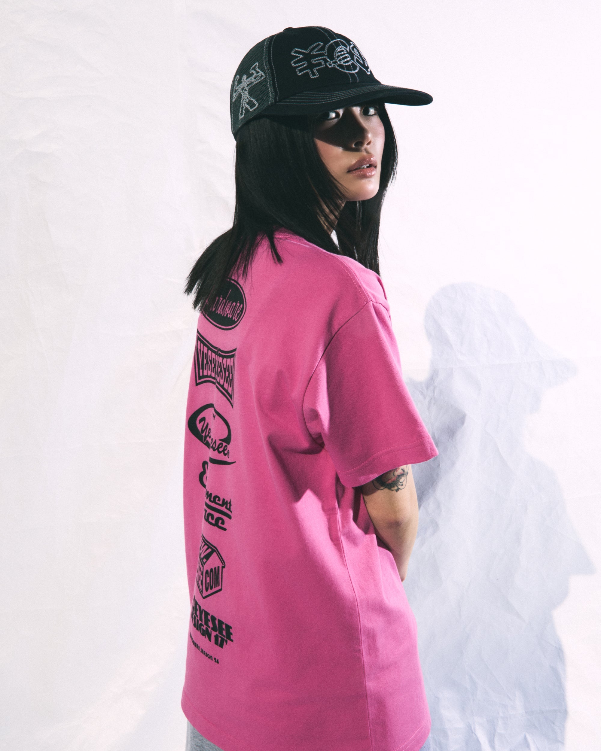 yeseyesee - Y.E.S Hardware Tee (Pink) product image 8 | TRAB K-Fashion Australia