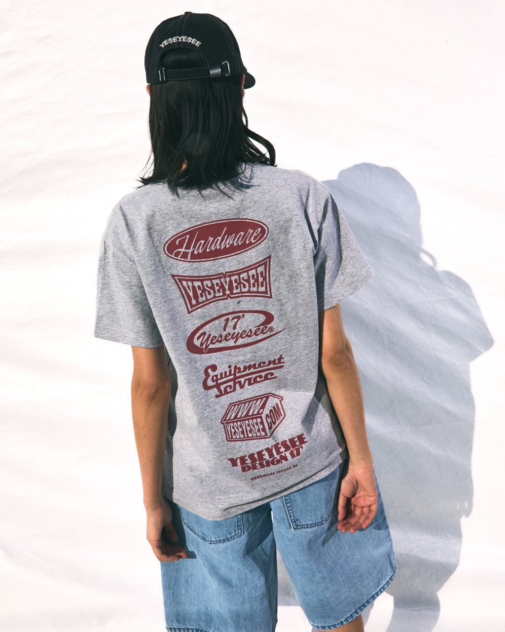 yeseyesee - Y.E.S Hardware Tee (Grey) product image 8 | TRAB K-Fashion Australia