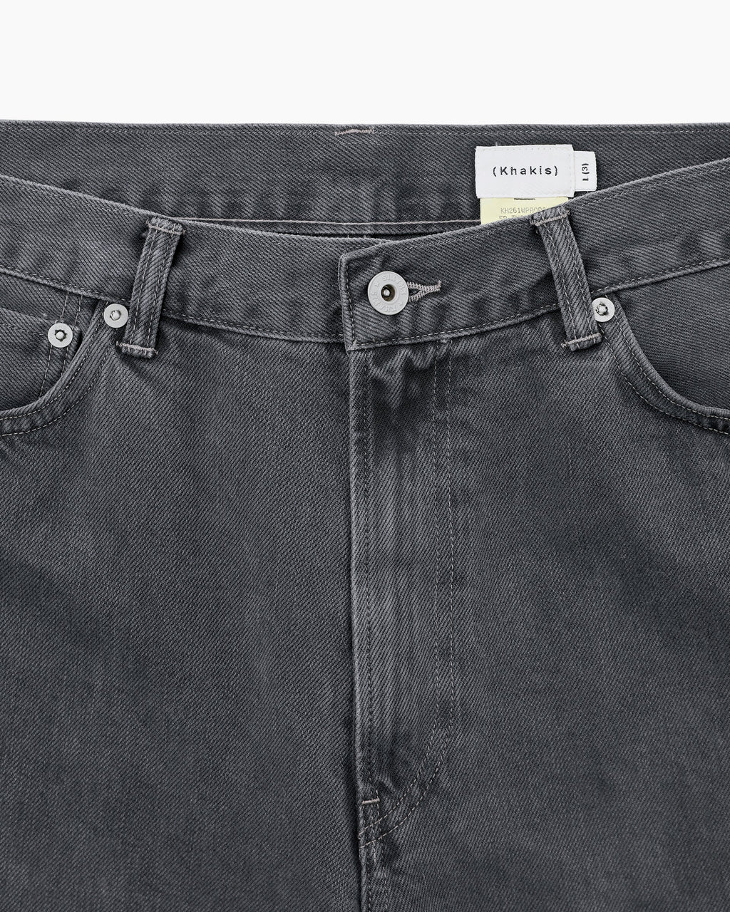 Khakis - 5p Twill Pant (Black) product image 2 | TRAB K-Fashion Australia