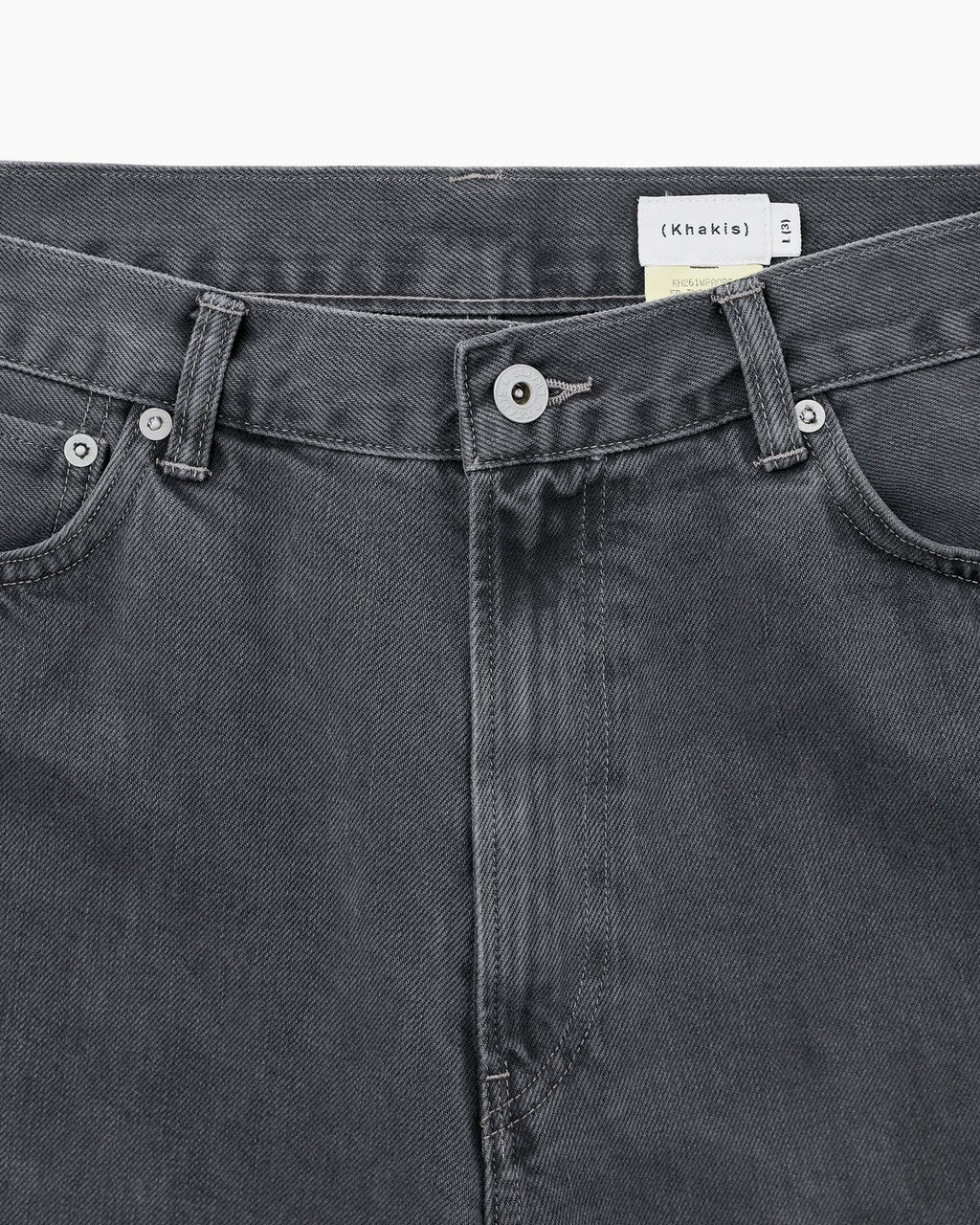 Khakis - 5p Twill Pant (Black) product image 2 | TRAB K-Fashion Australia