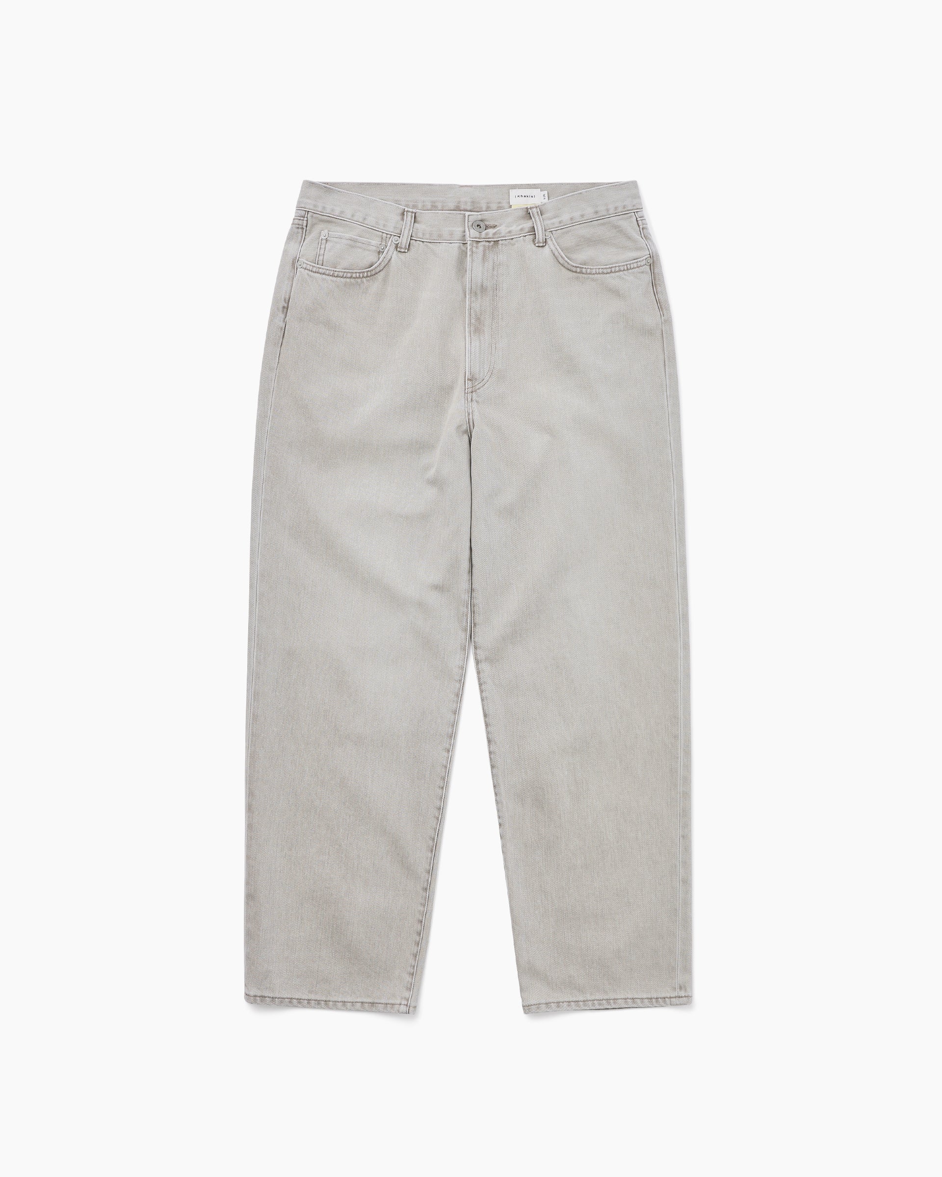 Khakis - 5p Twill Pant (Grey) product image 1 | TRAB K-Fashion Australia