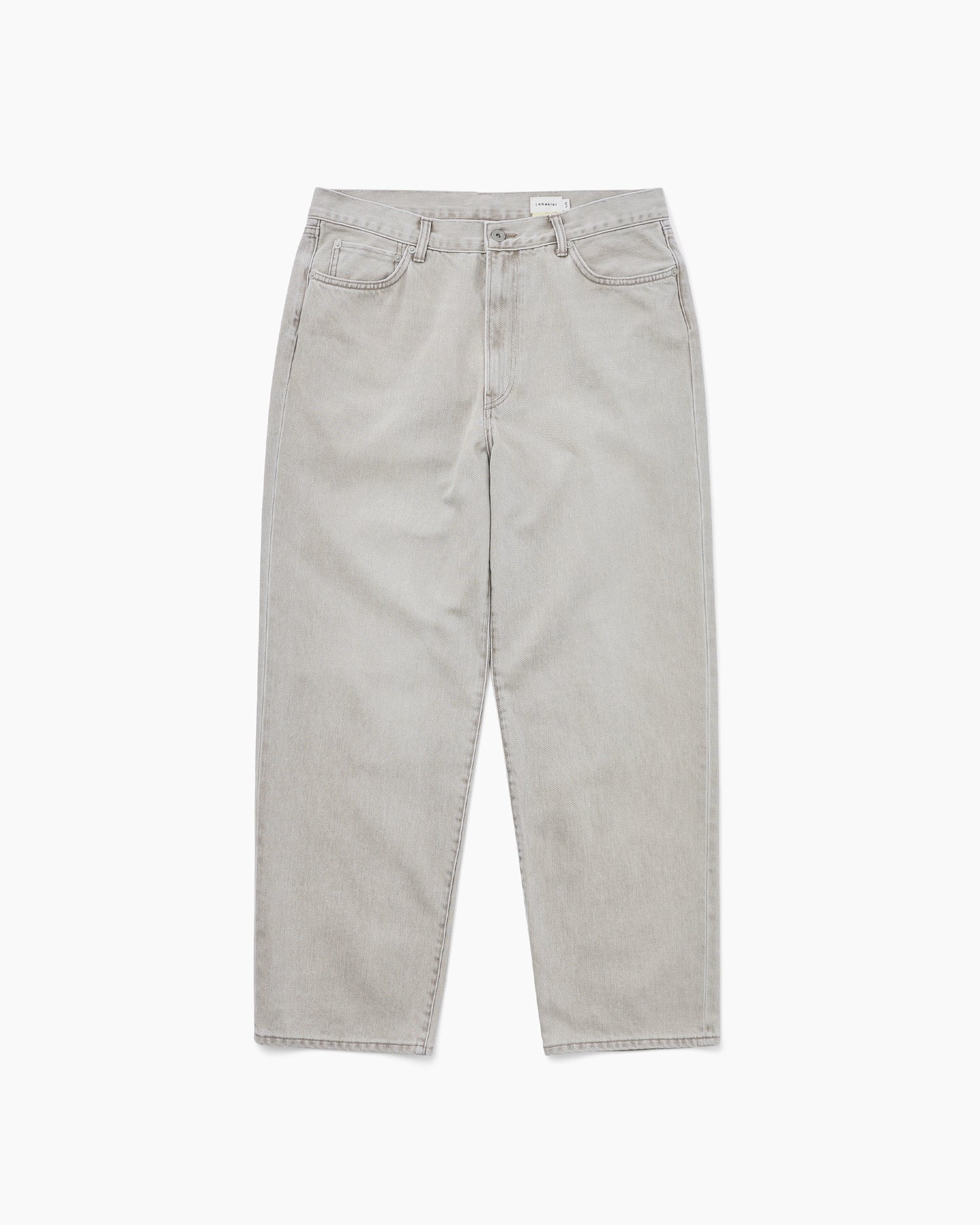 Khakis - 5p Twill Pant (Grey) product image 1 | TRAB K-Fashion Australia