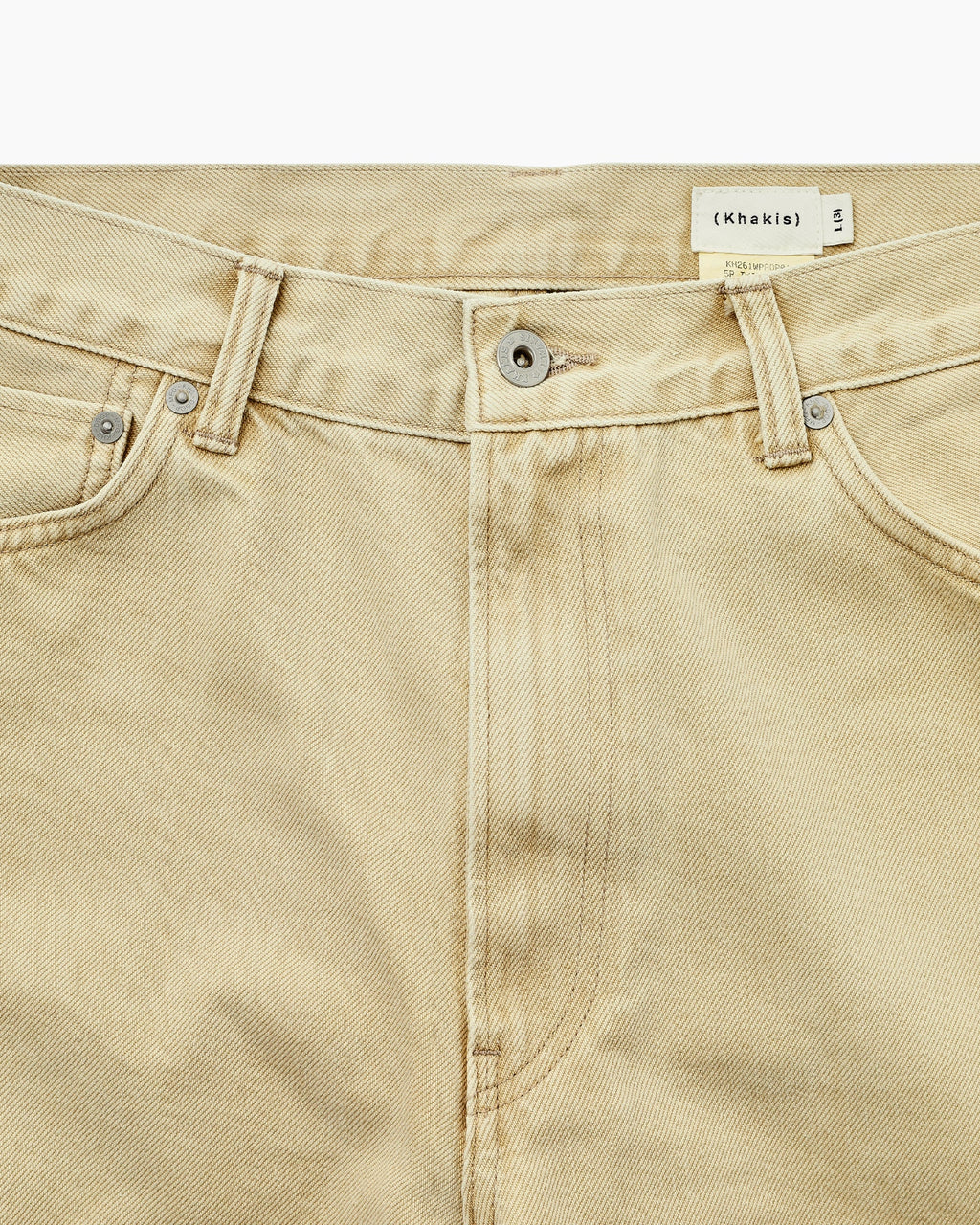 Khakis - 5p Twill Pant (Yellow) product image 2 | TRAB K-Fashion Australia