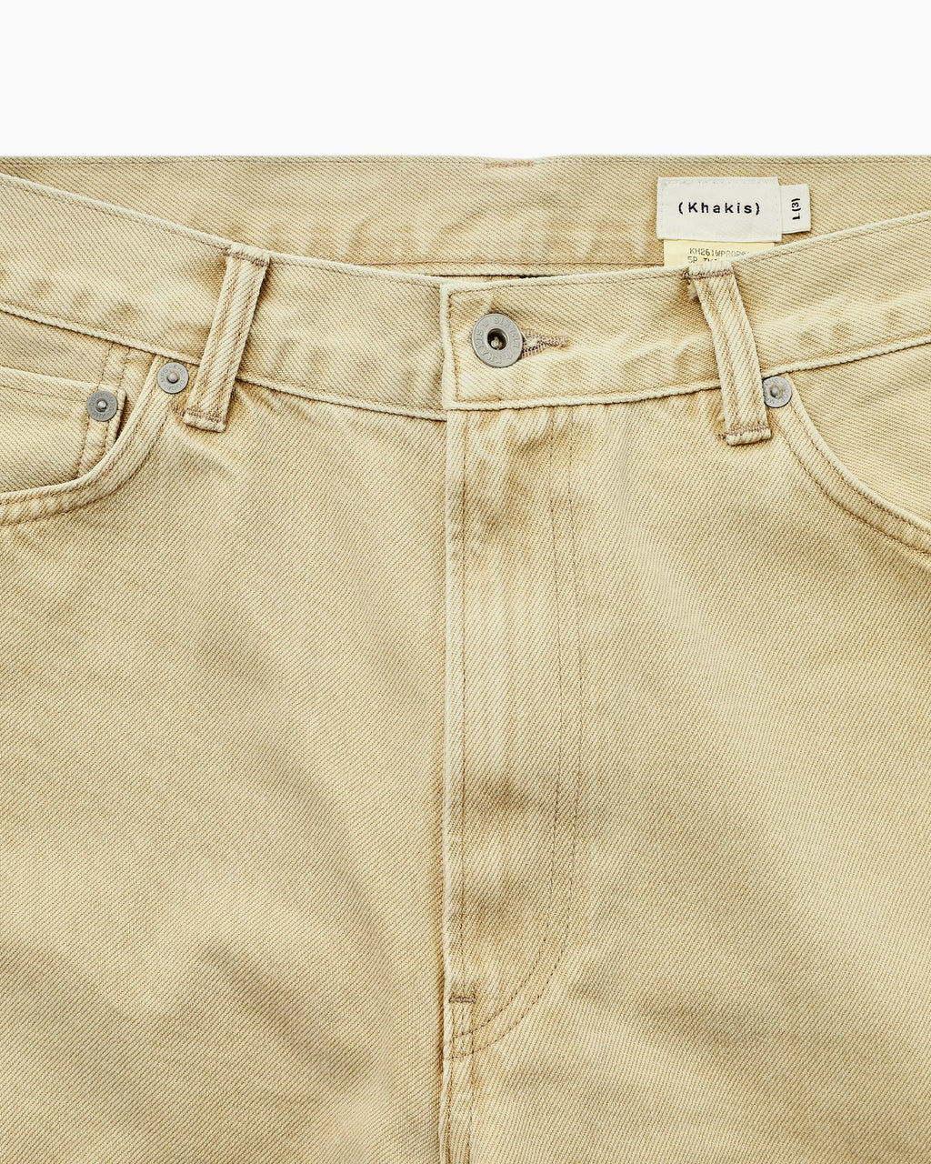 Khakis - 5p Twill Pant (Yellow) product image 2 | TRAB K-Fashion Australia