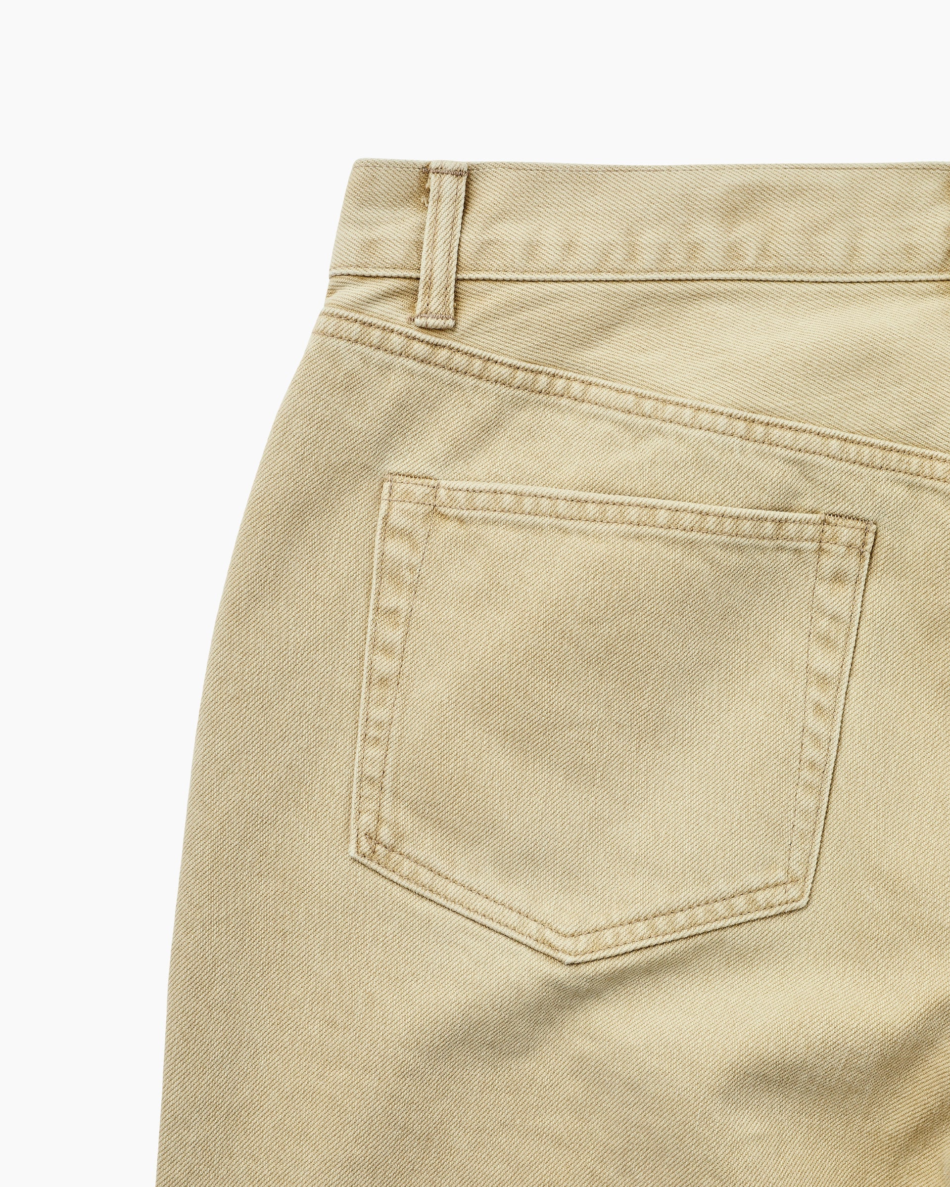 Khakis - 5p Twill Pant (Yellow) product image 4 | TRAB K-Fashion Australia