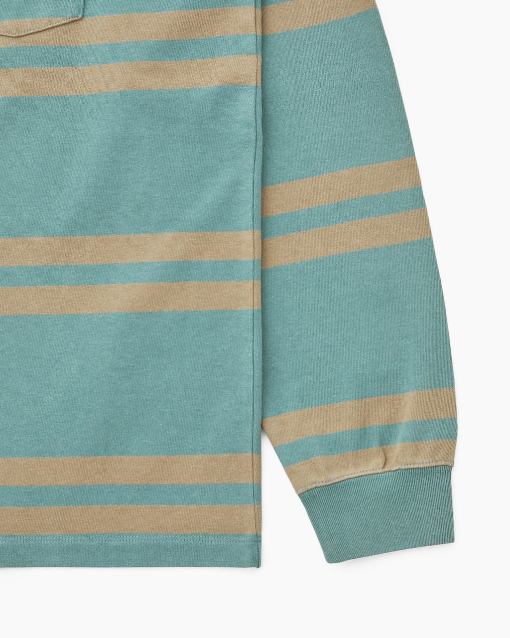 Khakis - Bold Stripe L/S Tee (Dusty Green) product image 3 | TRAB K-Fashion Australia