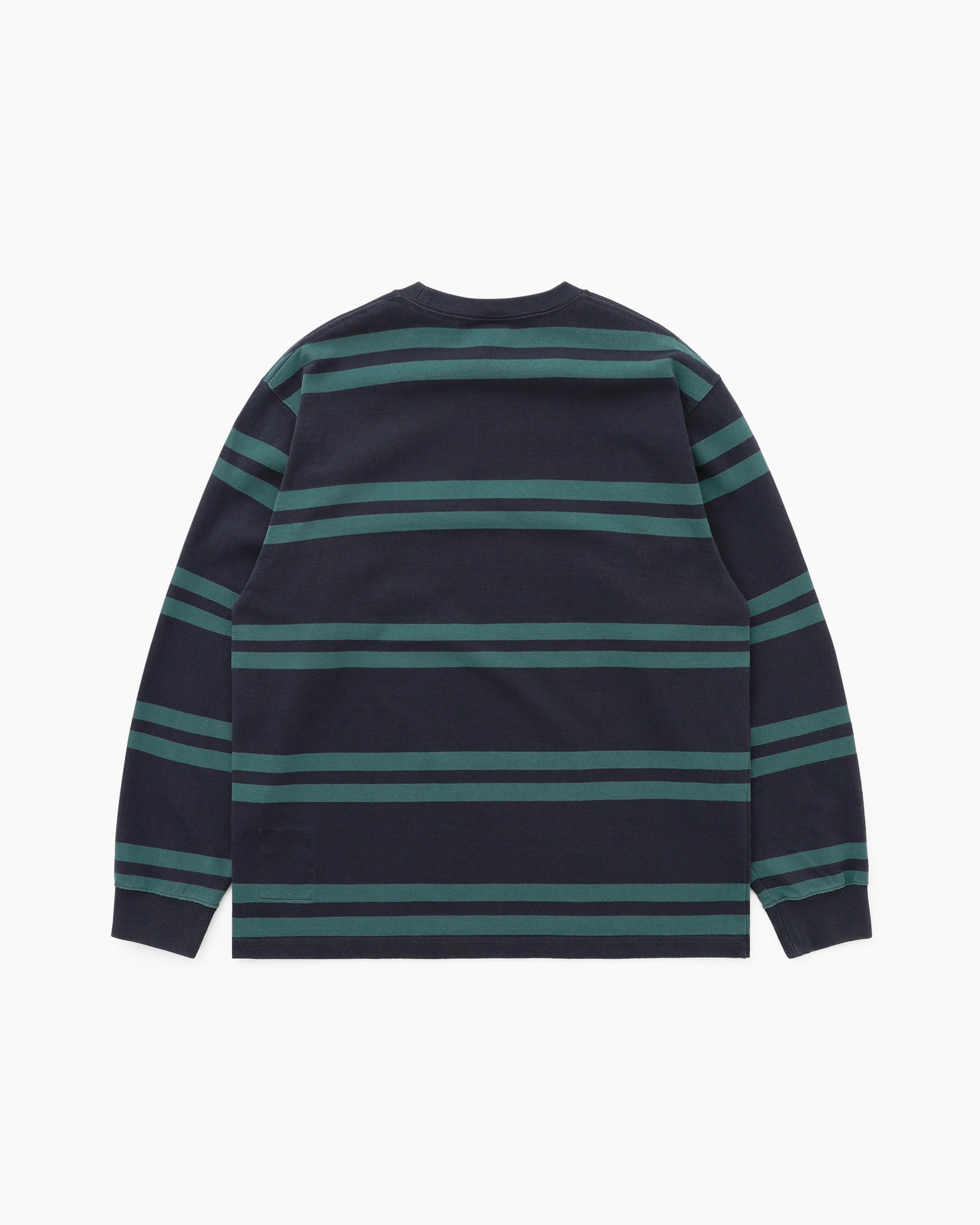 Khakis - Bold Stripe L/S Tee (Navy) product image 4 | TRAB K-Fashion Australia