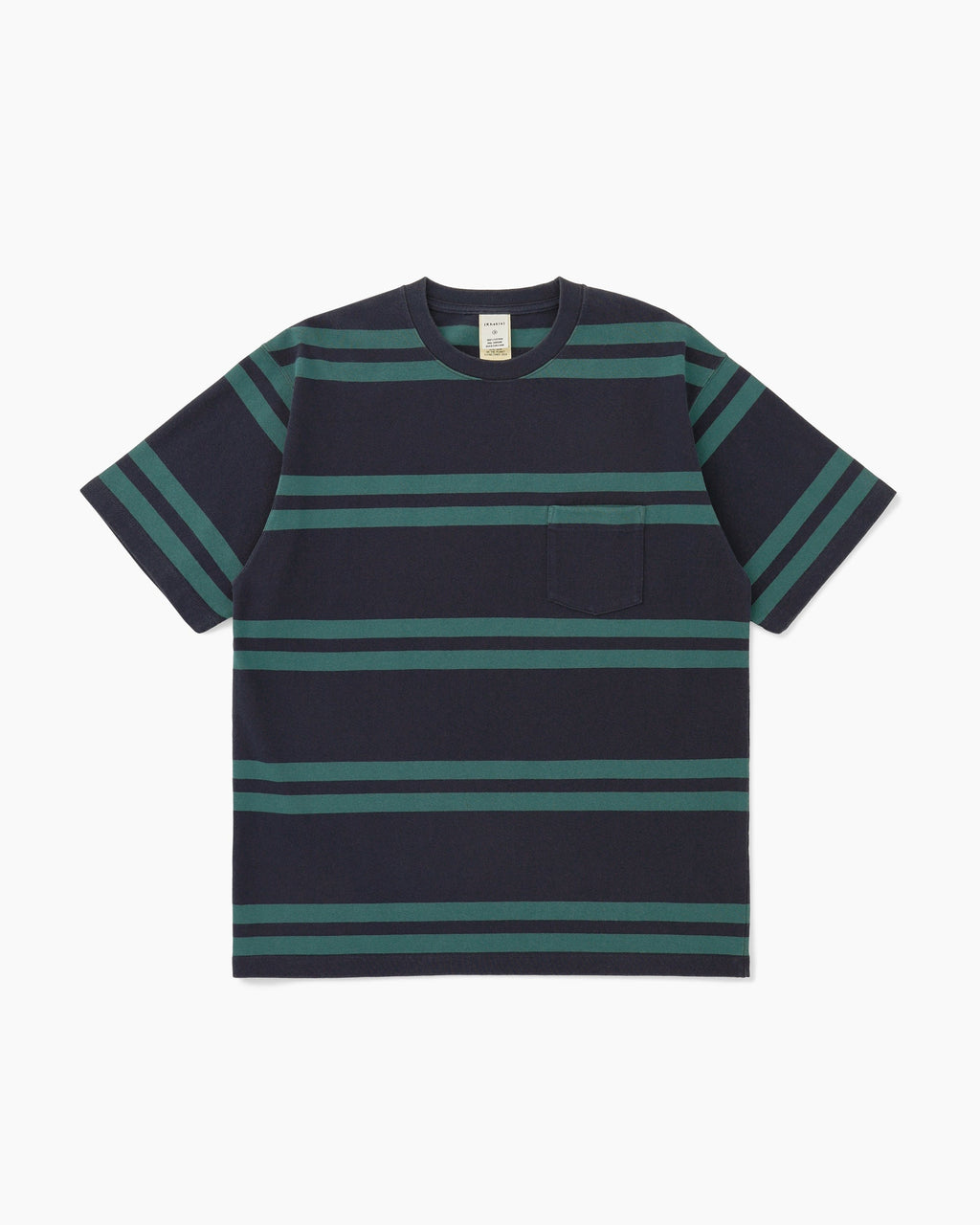 Khakis - Bold Stripe S/S Tee (Navy) product image 1 | TRAB K-Fashion Australia