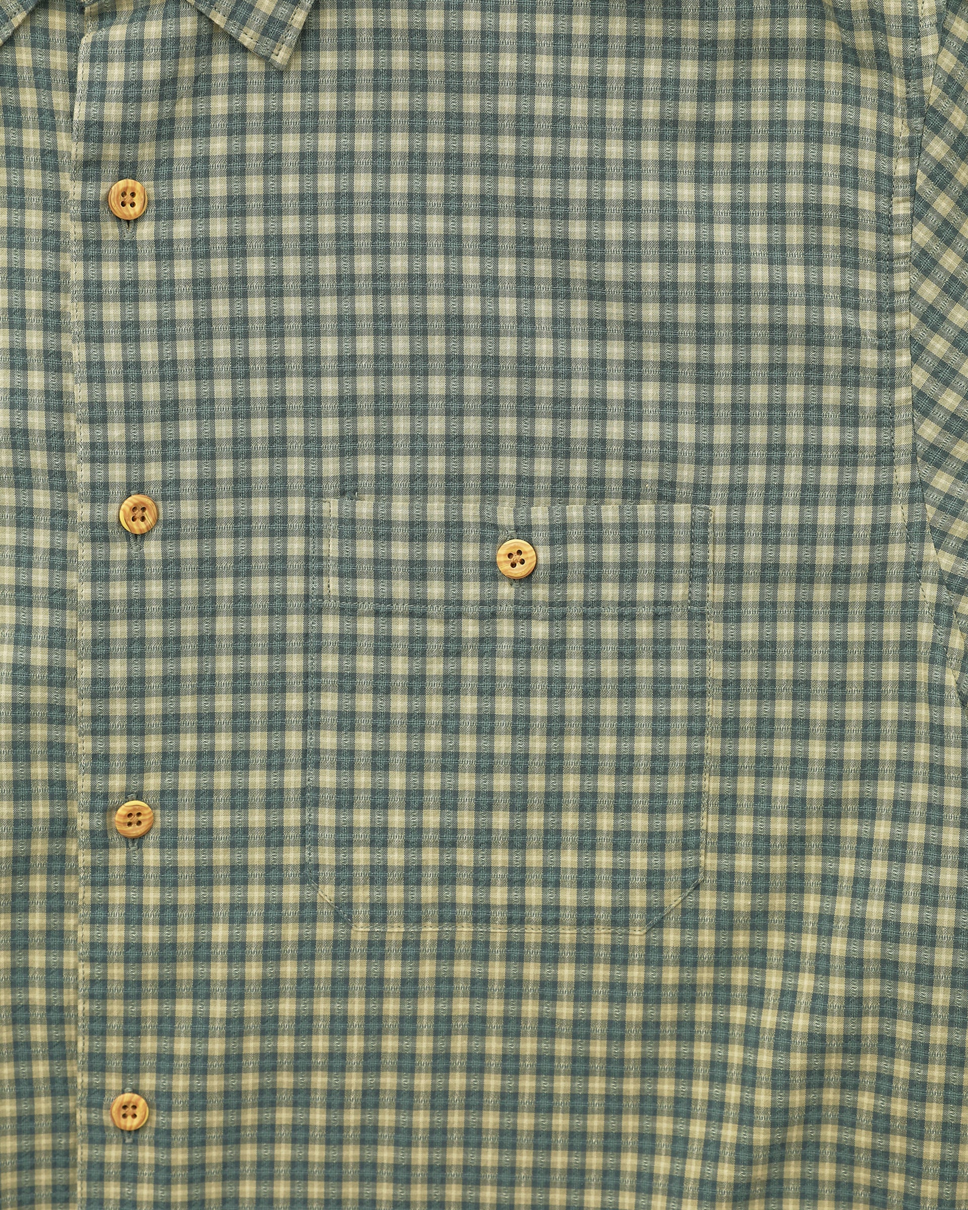 Khakis - Border Check S/S Shirt (Forest) product image 3 | TRAB K-Fashion Australia