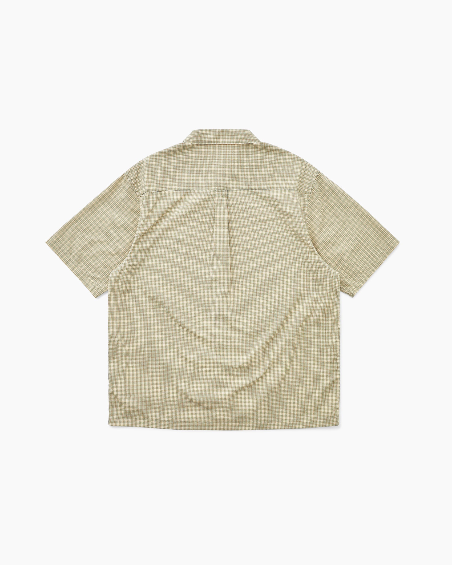 Khakis - Border Check S/S Shirt (Sage) product image 4 | TRAB K-Fashion Australia
