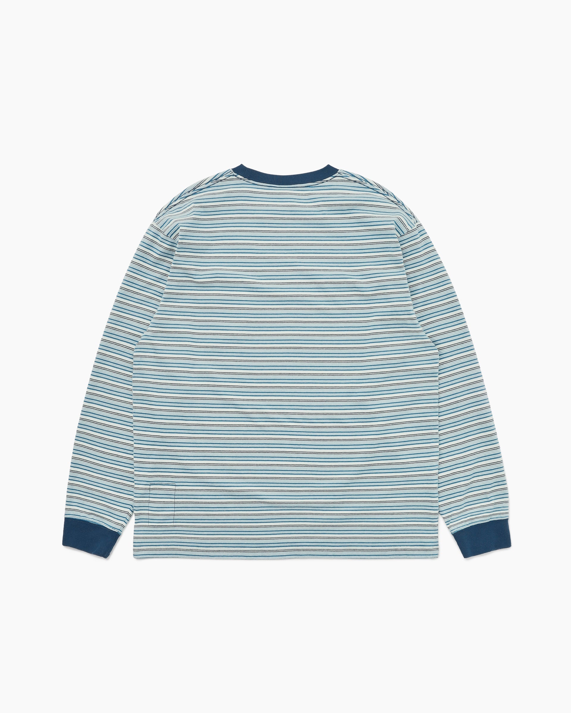 Khakis - Border L/S Tee (Blue) product image 4 | TRAB K-Fashion Australia