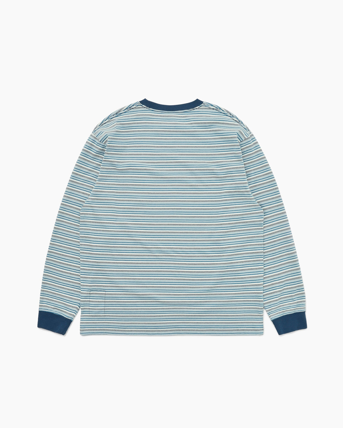 Khakis - Border L/S Tee (Blue) product image 4 | TRAB K-Fashion Australia