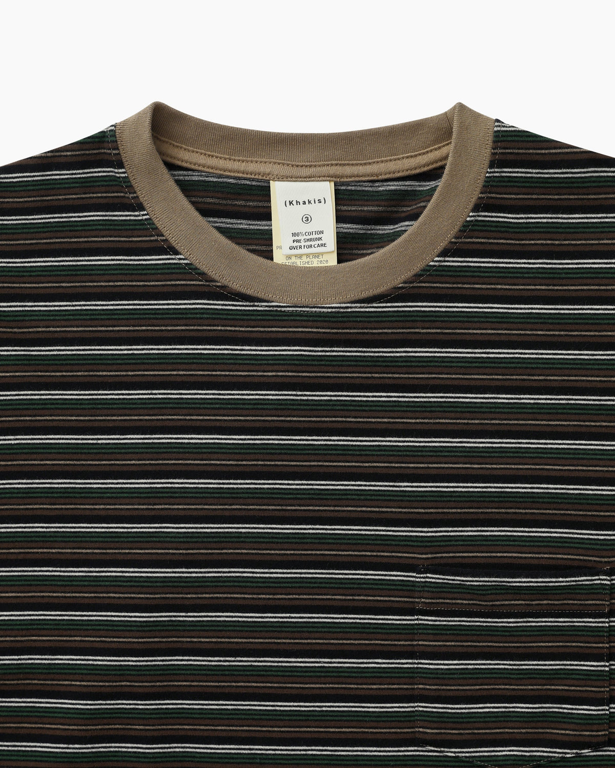 Khakis - Border L/S Tee (Brown) product image 2 | TRAB K-Fashion Australia