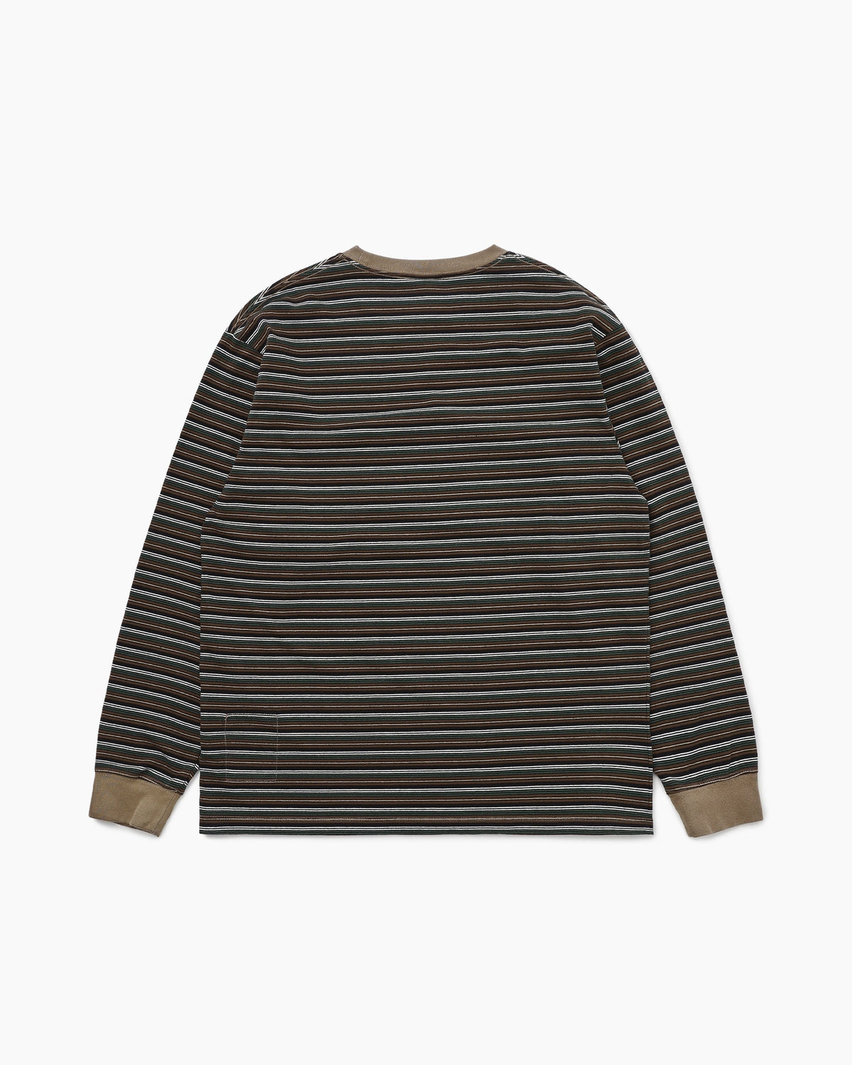 Khakis - Border L/S Tee (Brown) product image 4 | TRAB K-Fashion Australia
