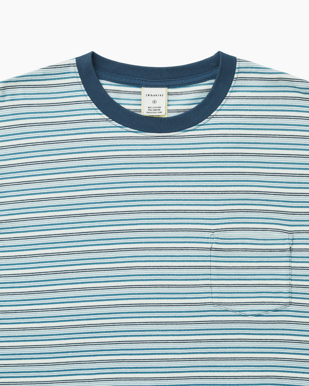 Khakis - Border S/S Tee (Blue) product image 2 | TRAB K-Fashion Australia
