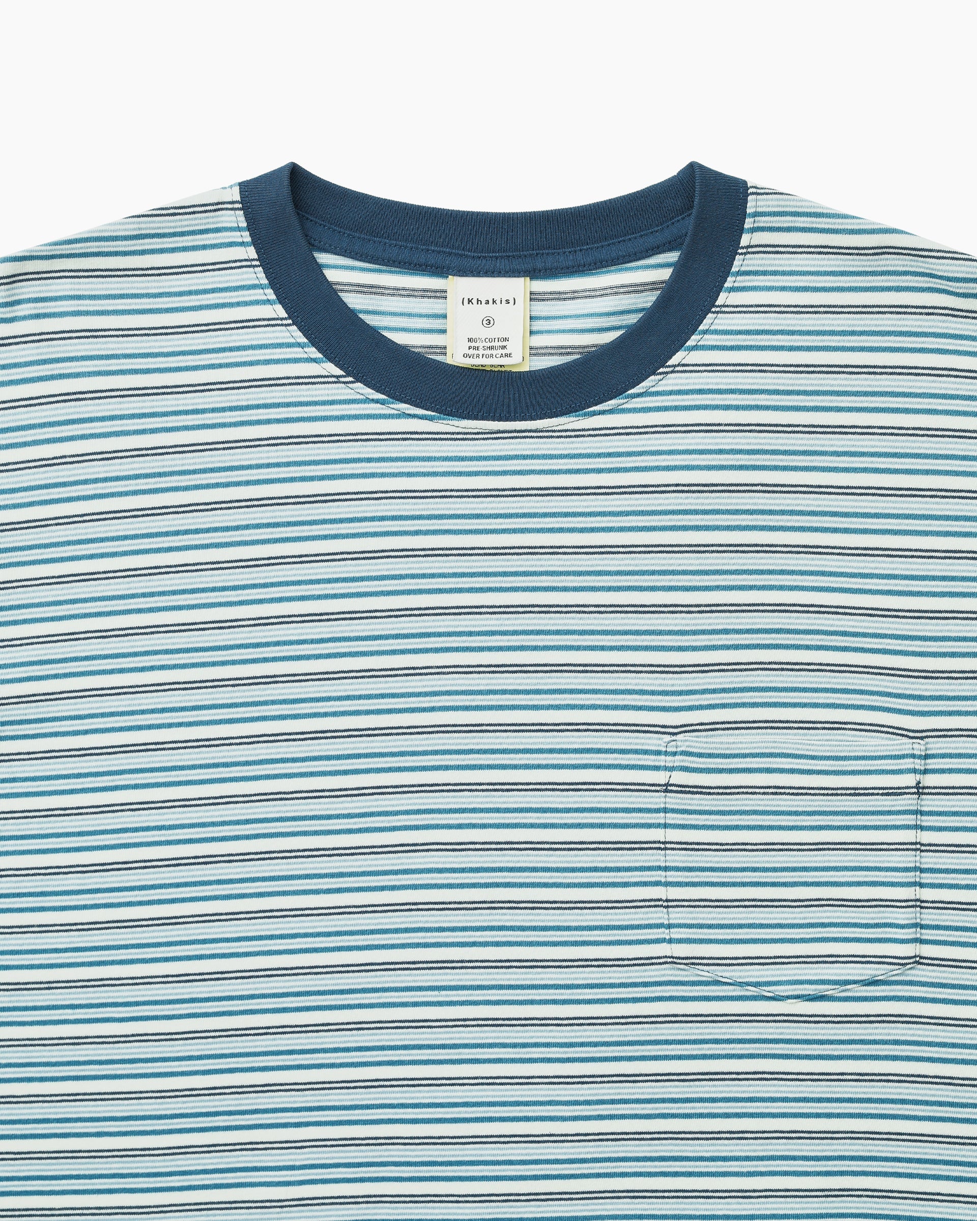 Khakis - Border S/S Tee (Blue) product image 2 | TRAB K-Fashion Australia