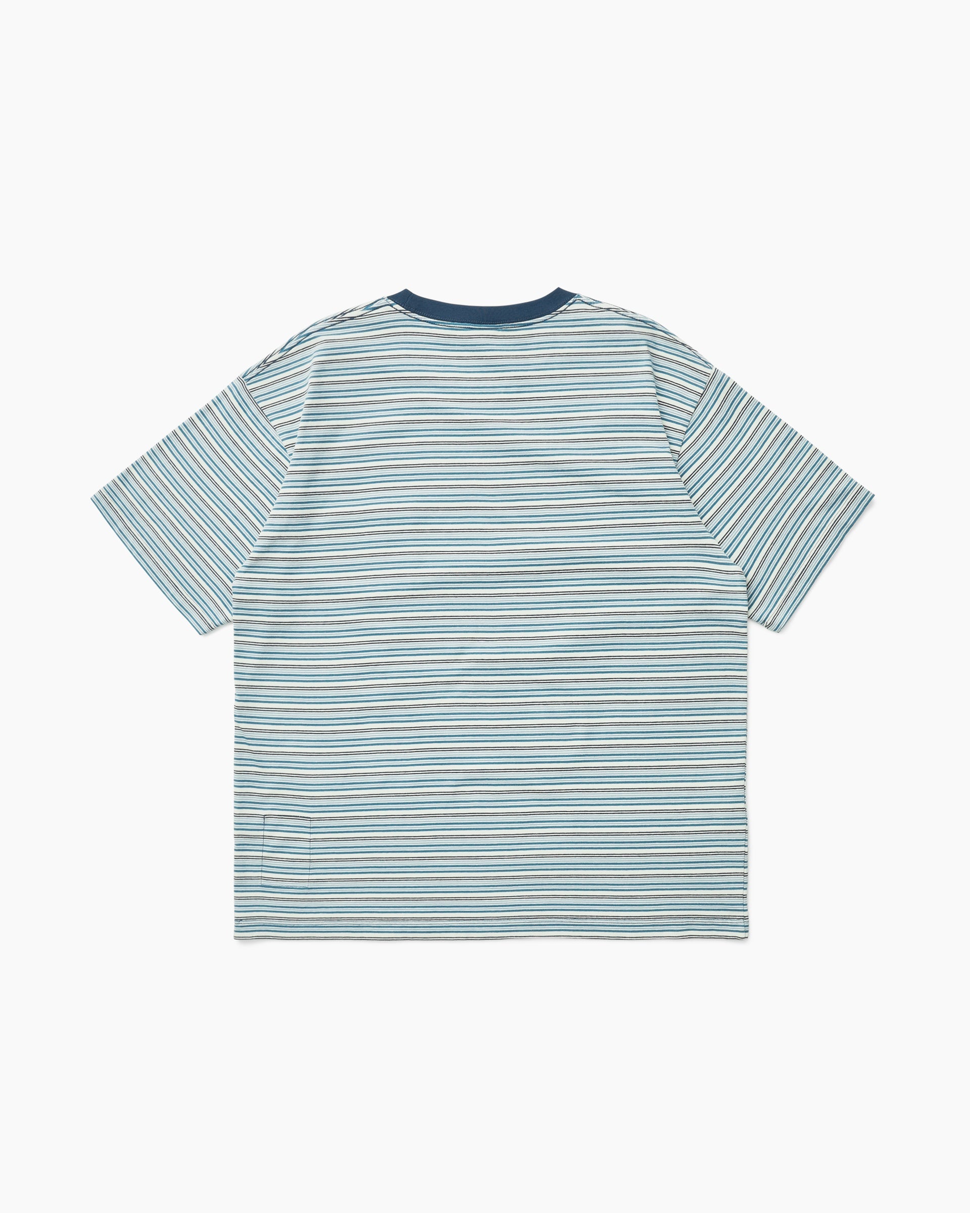 Khakis - Border S/S Tee (Blue) product image 3 | TRAB K-Fashion Australia