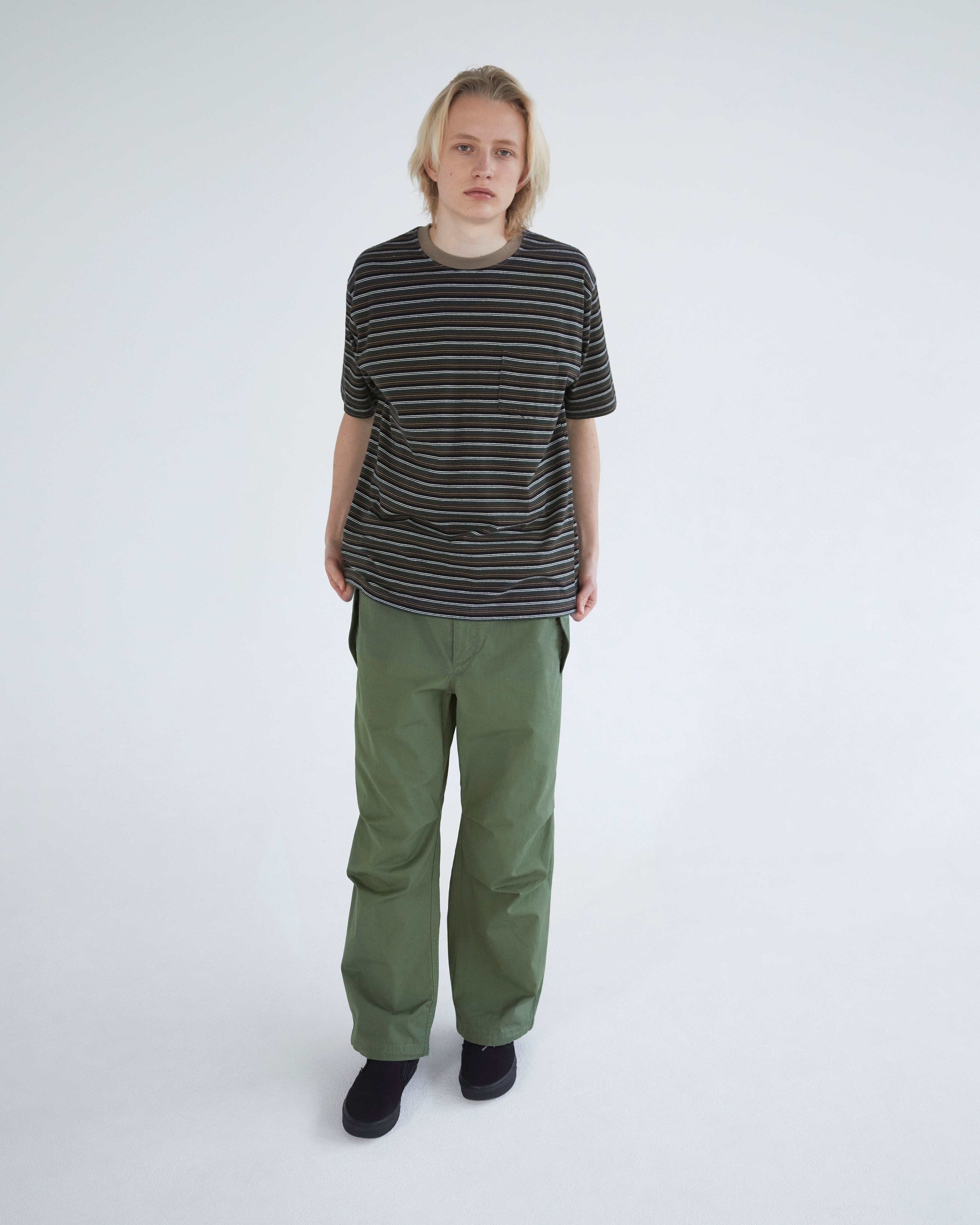 Khakis - Border S/S Tee (Brown) product image 5 | TRAB K-Fashion Australia