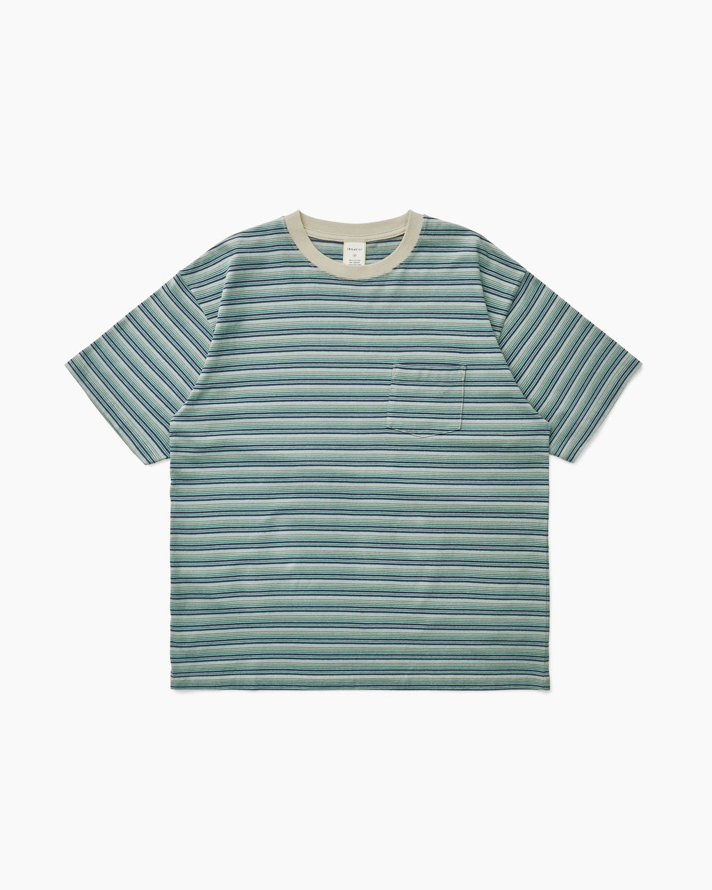 Khakis - Border S/S Tee (Pistachio) product image 1 | TRAB K-Fashion Australia