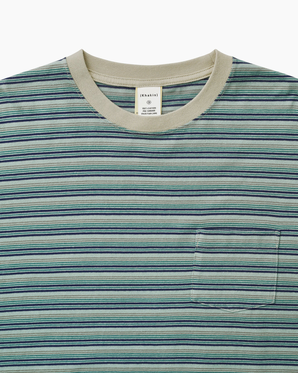 Khakis - Border S/S Tee (Pistachio) product image 2 | TRAB K-Fashion Australia