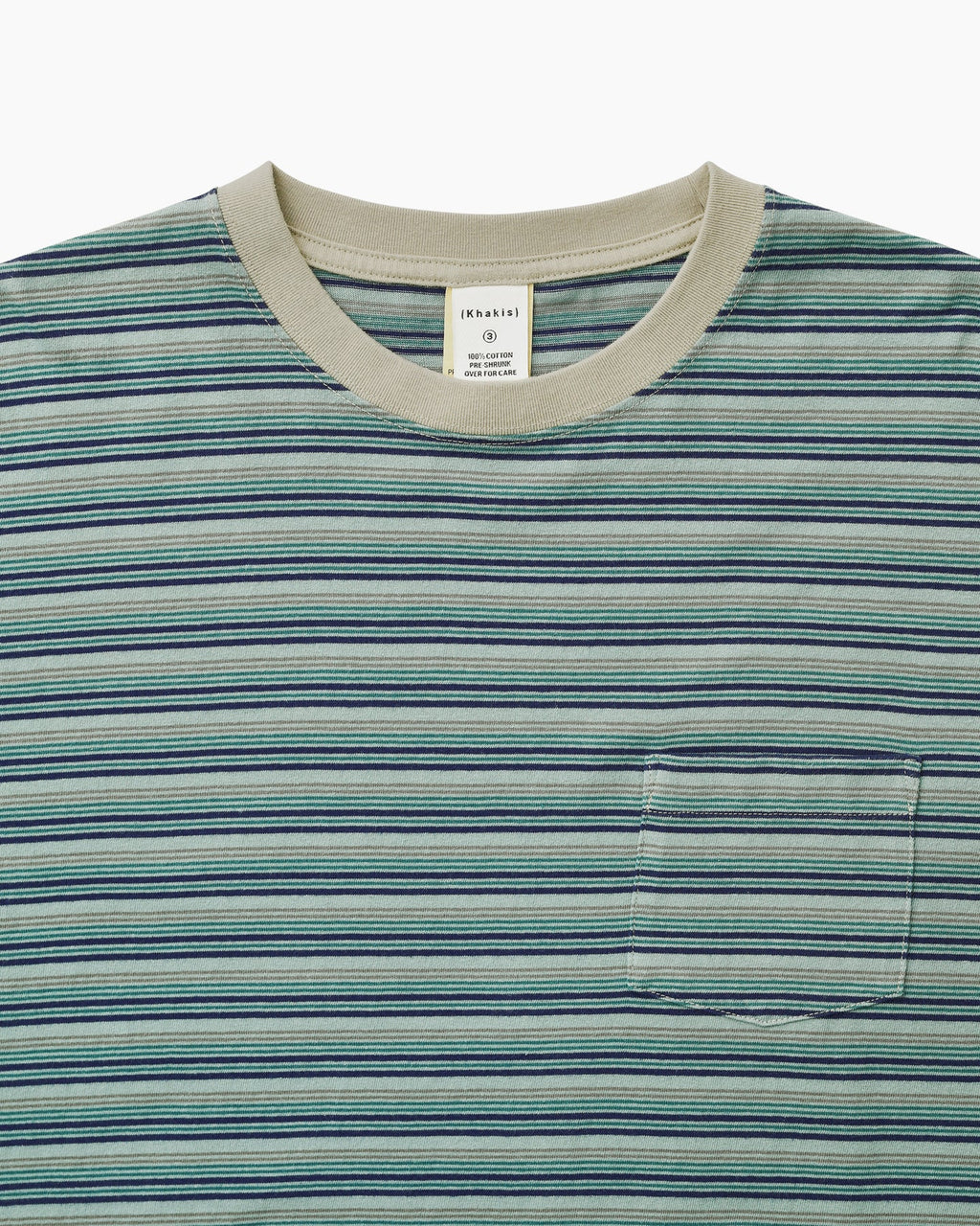 Khakis - Border S/S Tee (Pistachio) product image 2 | TRAB K-Fashion Australia