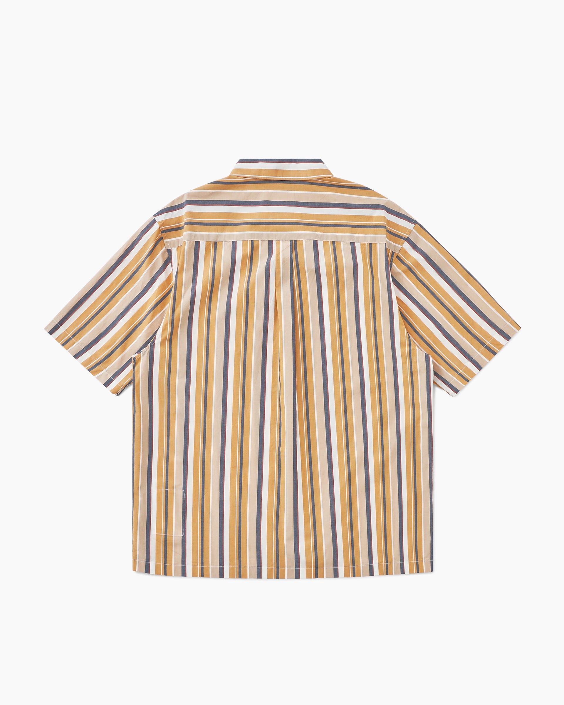Khakis - Cabana Stripe S/S Shirt (Orange) product image 4 | TRAB K-Fashion Australia