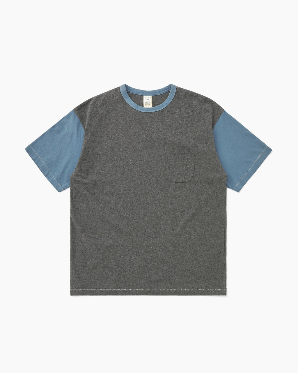 Khakis - Campus S/S Tee (Blue) product image 1 | TRAB K-Fashion Australia