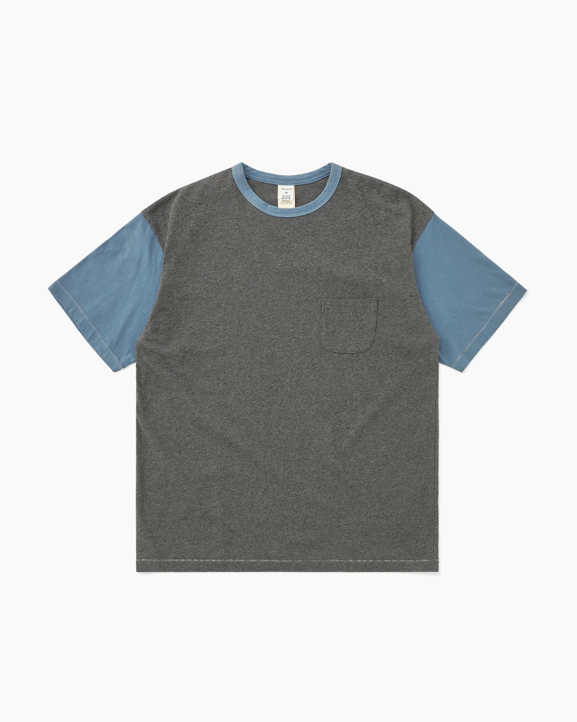 Khakis - Campus S/S Tee (Blue) product image 1 | TRAB K-Fashion Australia