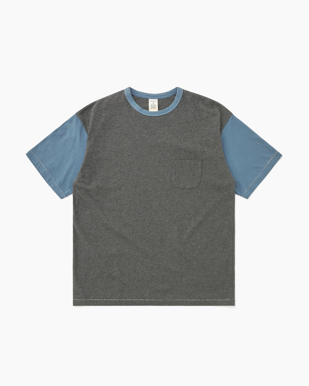 Khakis - Campus S/S Tee (Blue) product image 1 | TRAB K-Fashion Australia