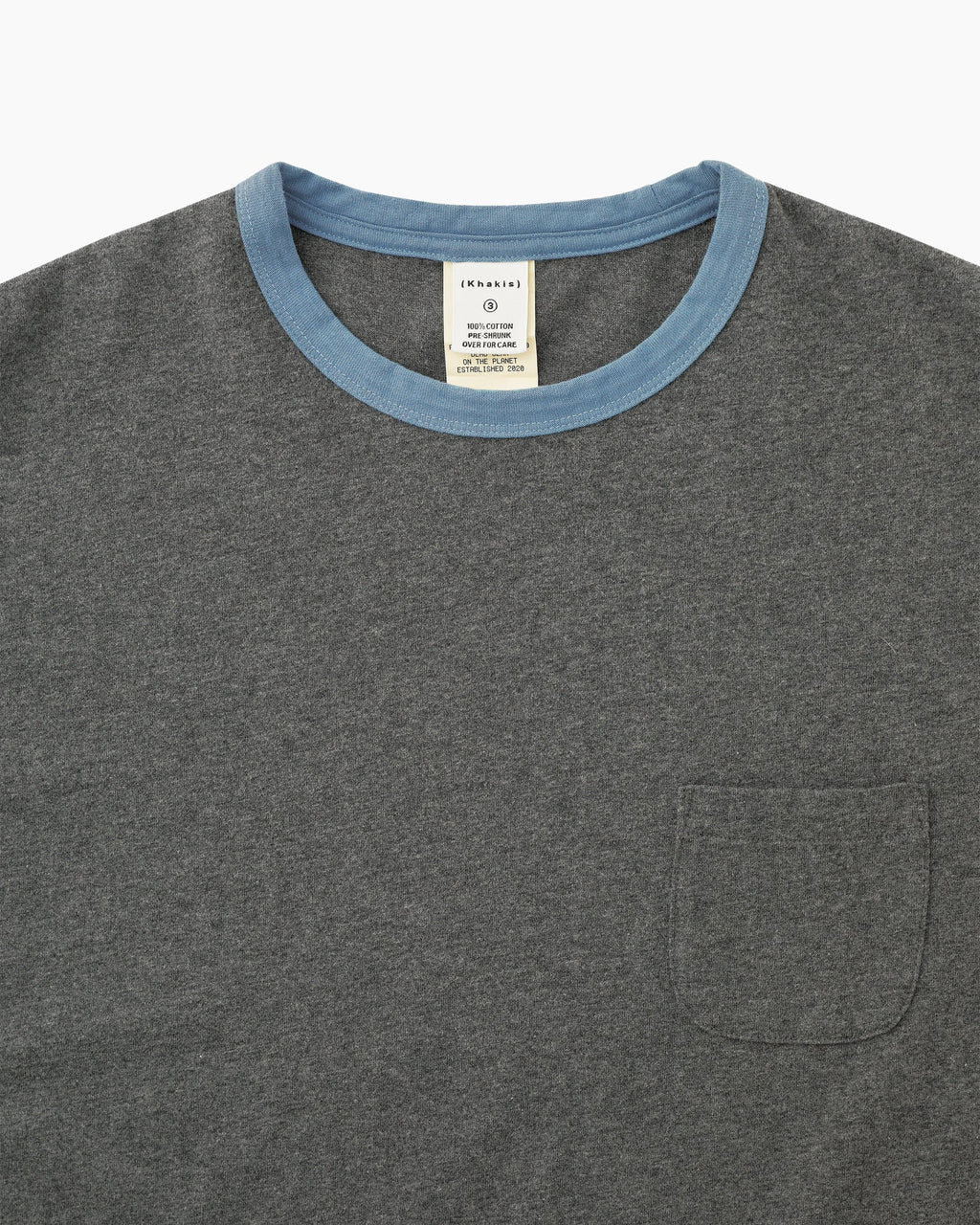 Khakis - Campus S/S Tee (Blue) product image 2 | TRAB K-Fashion Australia