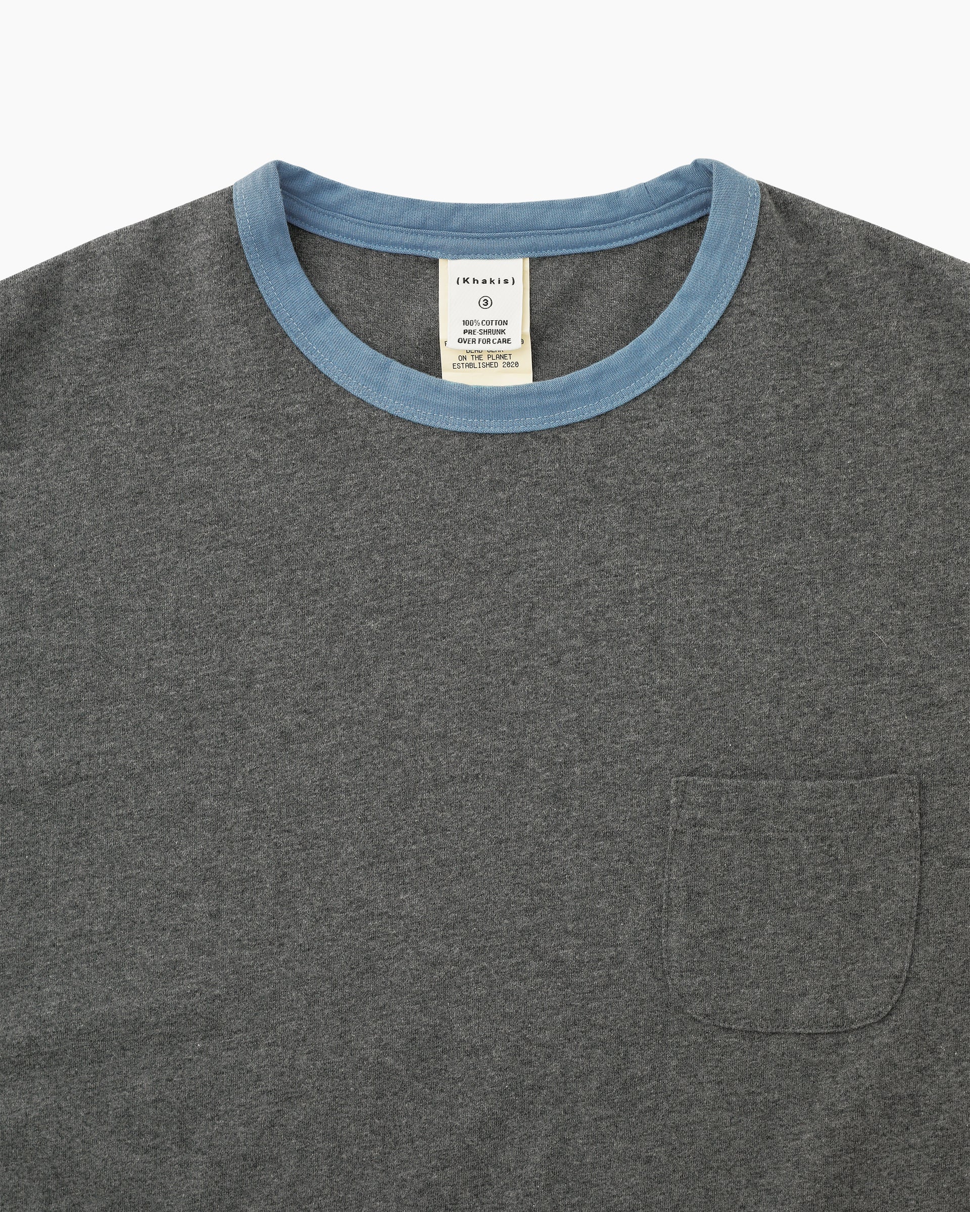 Khakis - Campus S/S Tee (Blue) product image 2 | TRAB K-Fashion Australia