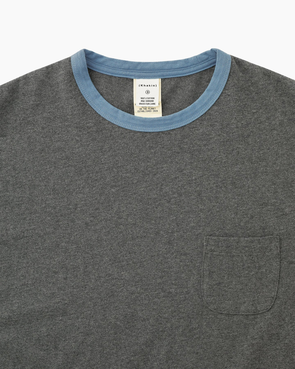 Khakis - Campus S/S Tee (Blue) product image 2 | TRAB K-Fashion Australia