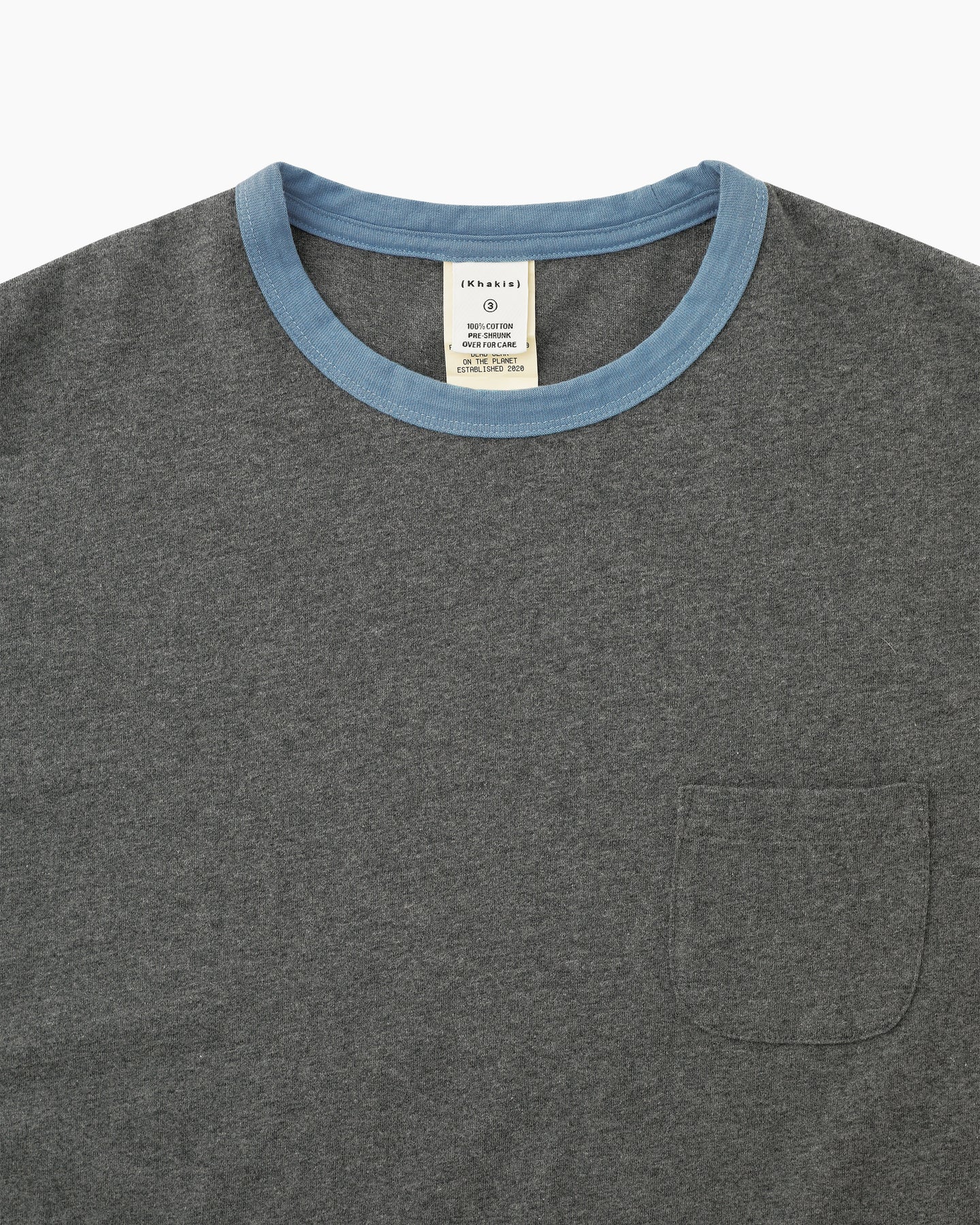 Khakis - Campus S/S Tee (Blue) product image 2 | TRAB K-Fashion Australia