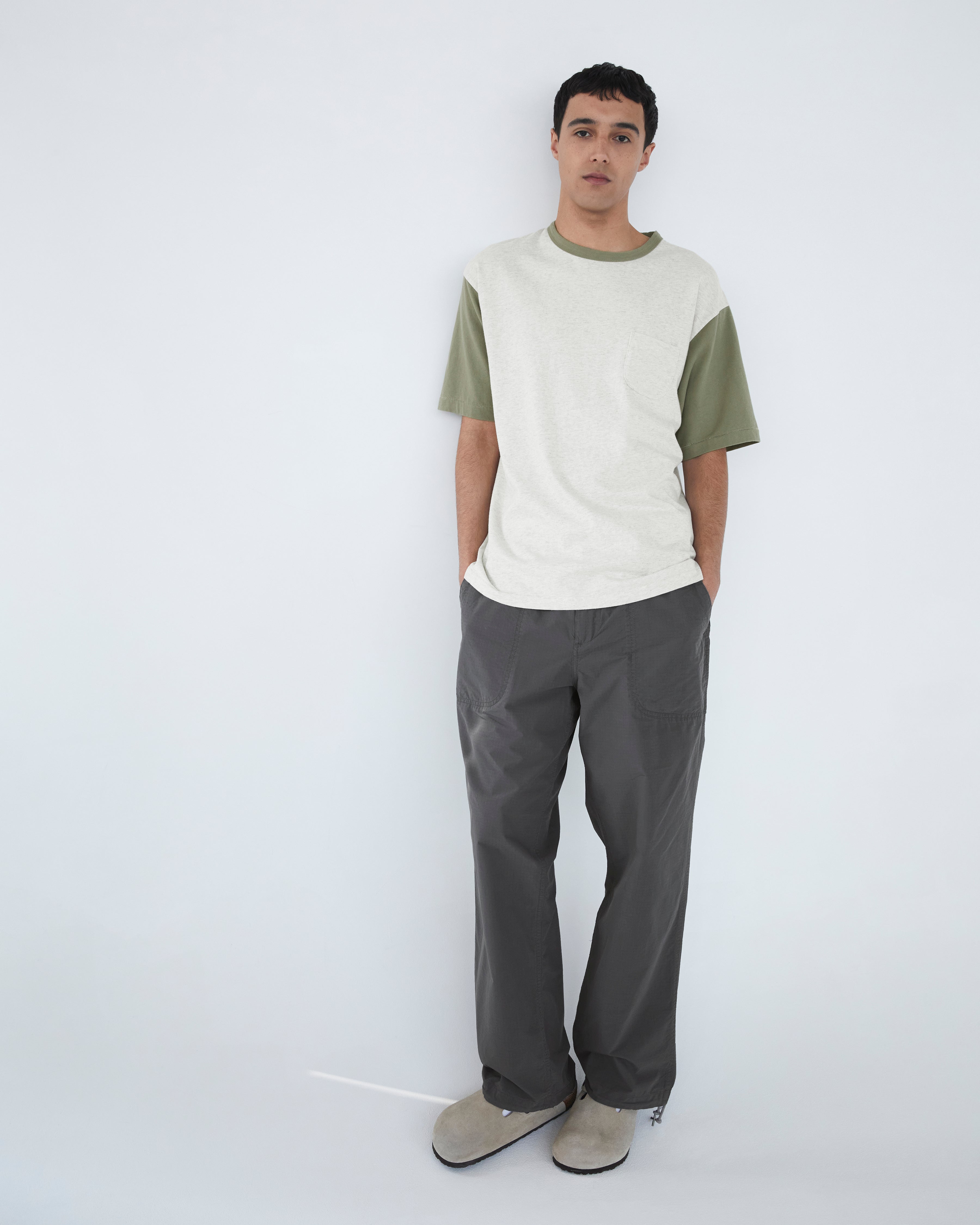Khakis - Campus S/S Tee (Olive) product image 6 | TRAB K-Fashion Australia