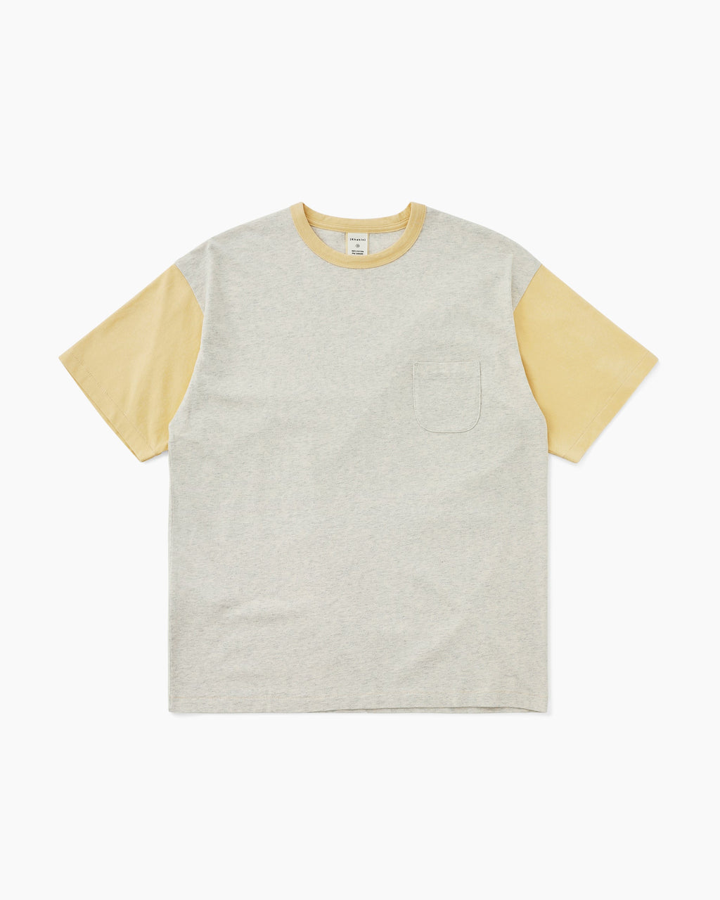 Khakis - Campus S/S Tee (Yellow) product image 1 | TRAB K-Fashion Australia