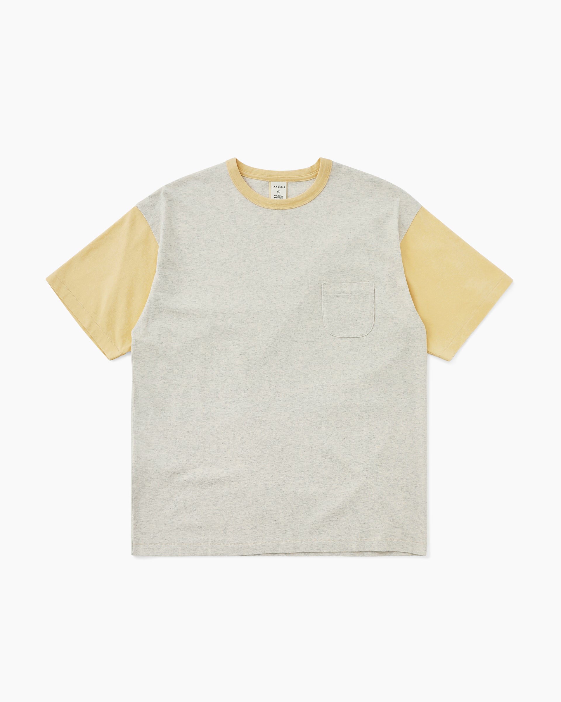 Khakis - Campus S/S Tee (Yellow) product image 1 | TRAB K-Fashion Australia